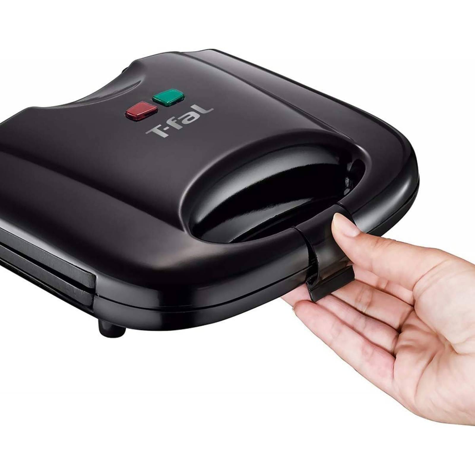 Sandwichera eléctrica antiadherente maker grill 700 w t-fal sm2118mx