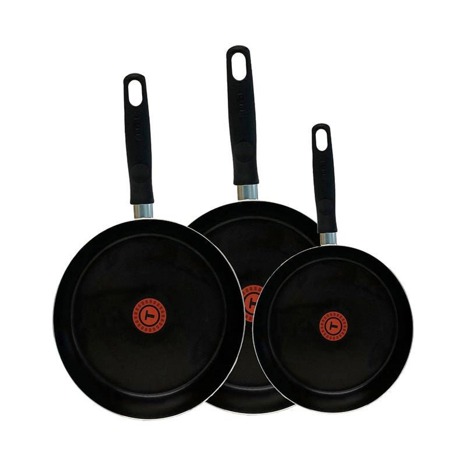 Juego sartenes 20/24/26 c/c vital fr marca t-fal