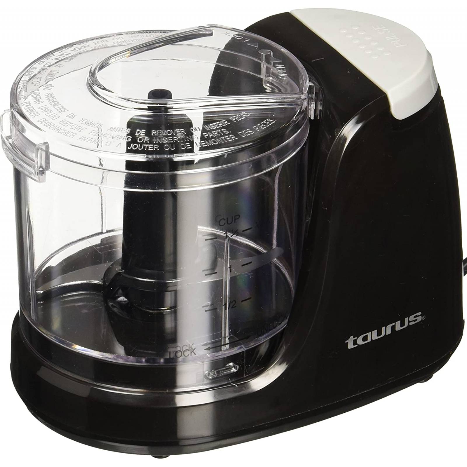 Mini-procesador de alimentos de 100 watts taurus