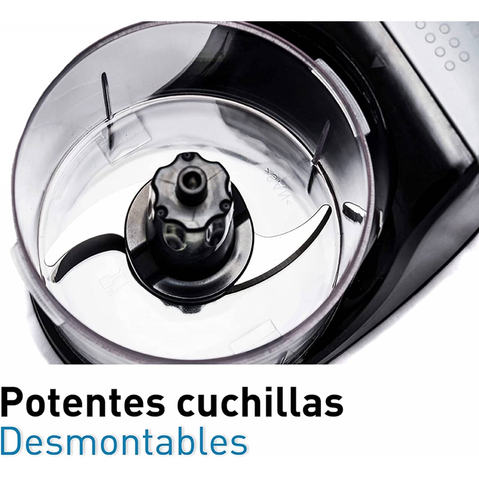 Mini-procesador de alimentos de 100 watts taurus