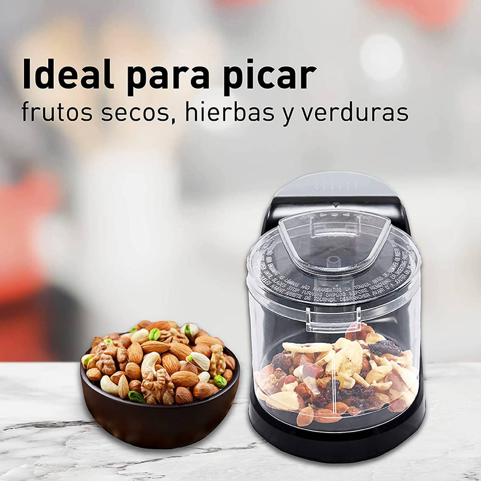 Mini-procesador de alimentos de 100 watts taurus