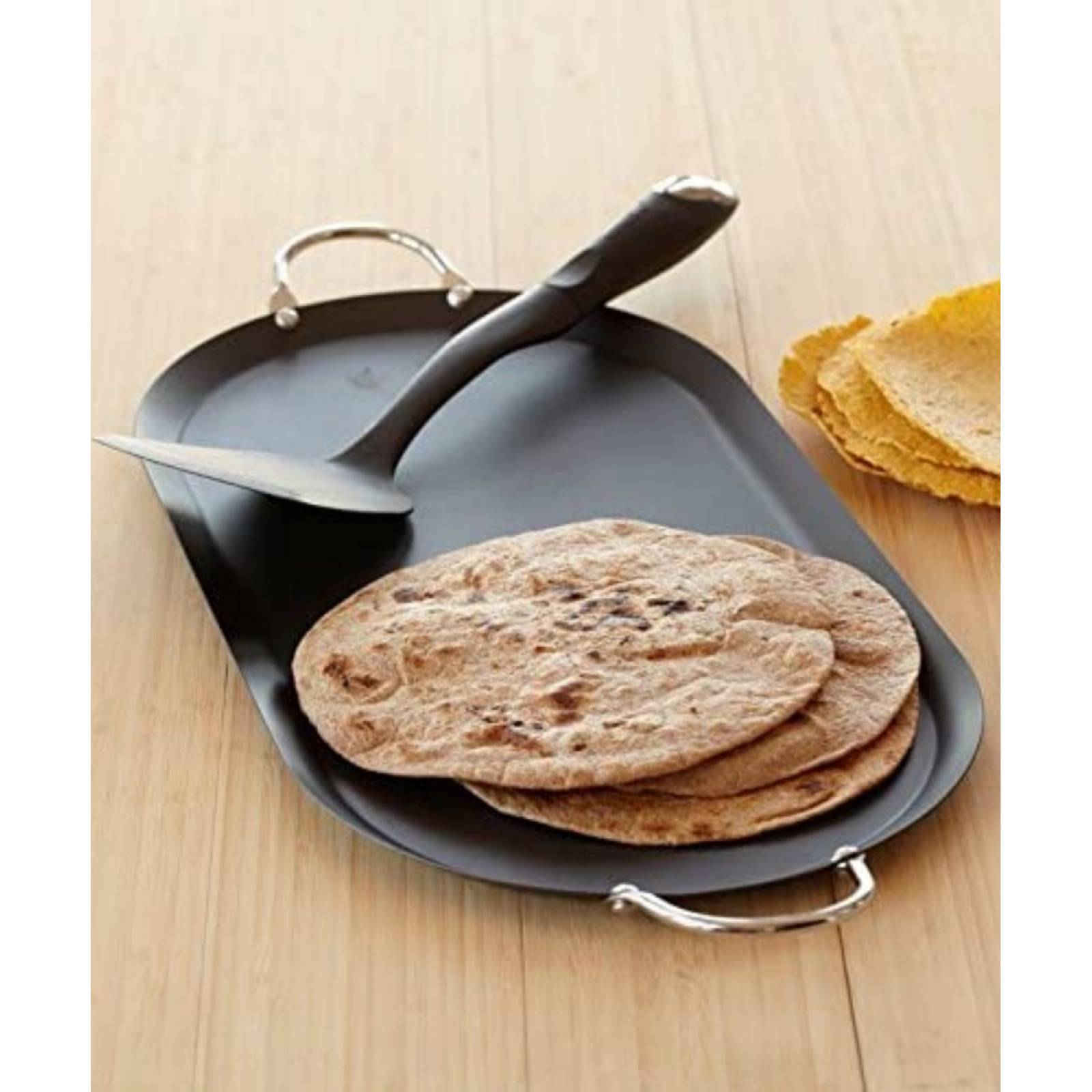 Comal Ovalado 43 cm. Antiadherente Marca Imusa