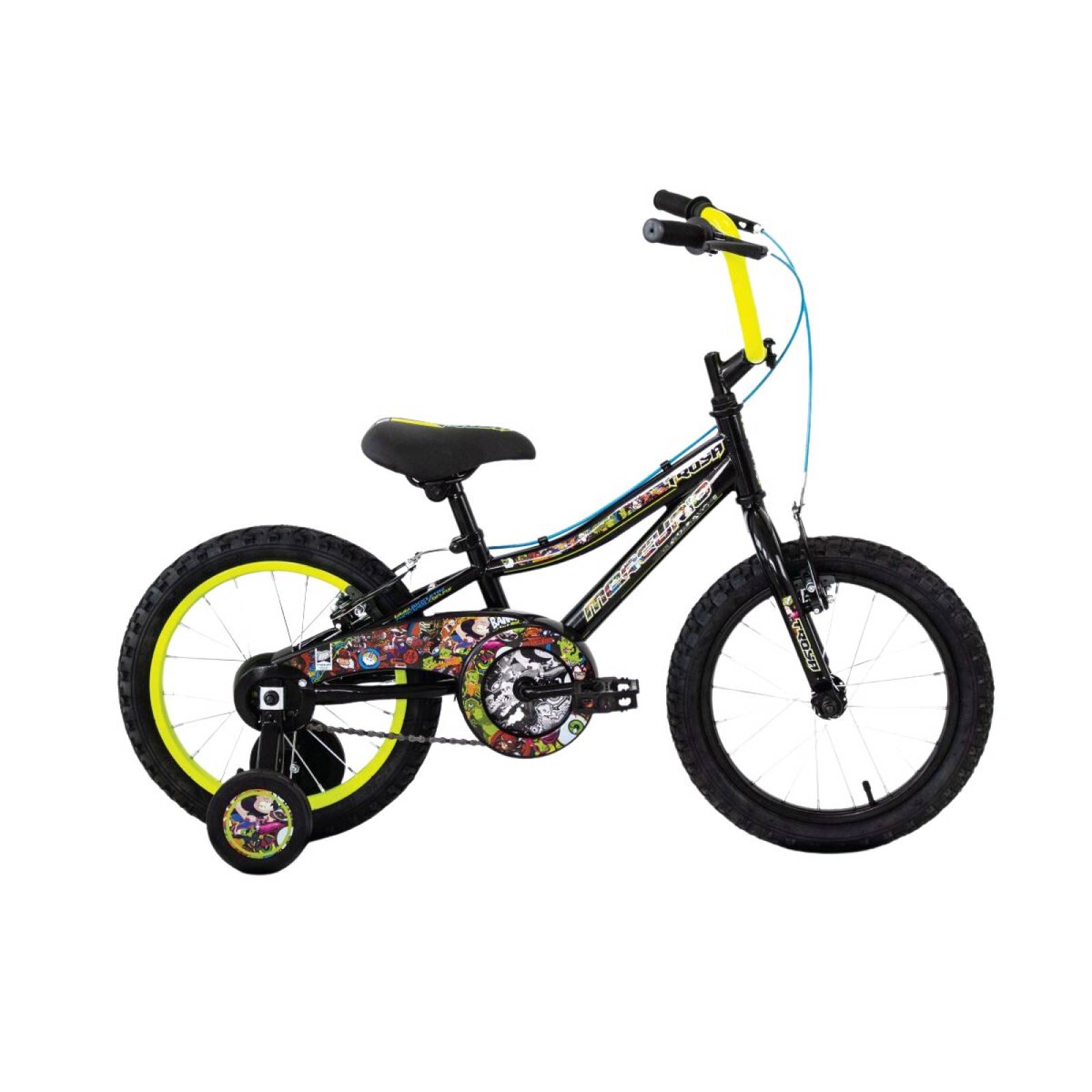 Bici Mercurio Troya 16" 1v Acero Azul 21778