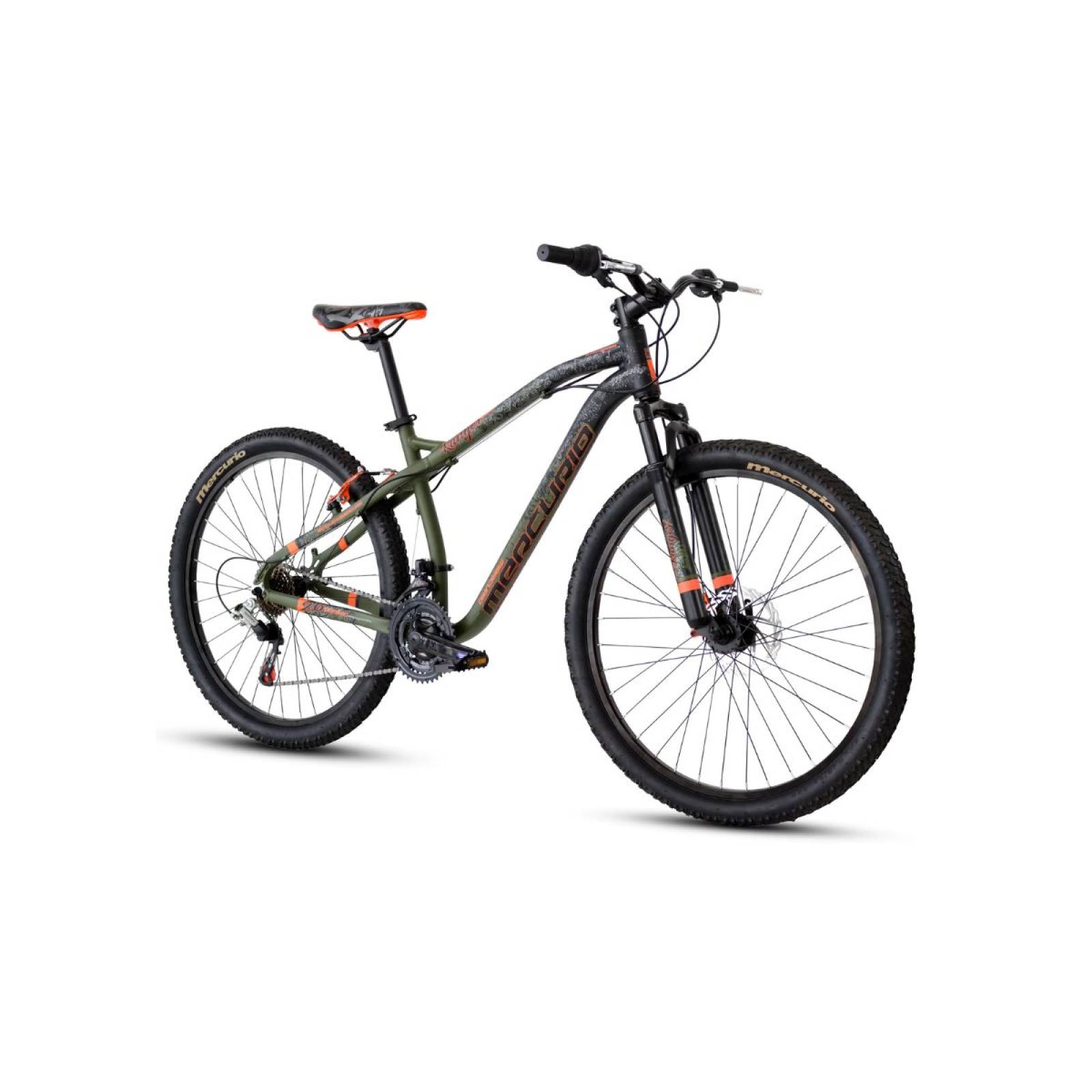 Bici Mercurio Ranger r26 21v Naranja/ngo/az 20177