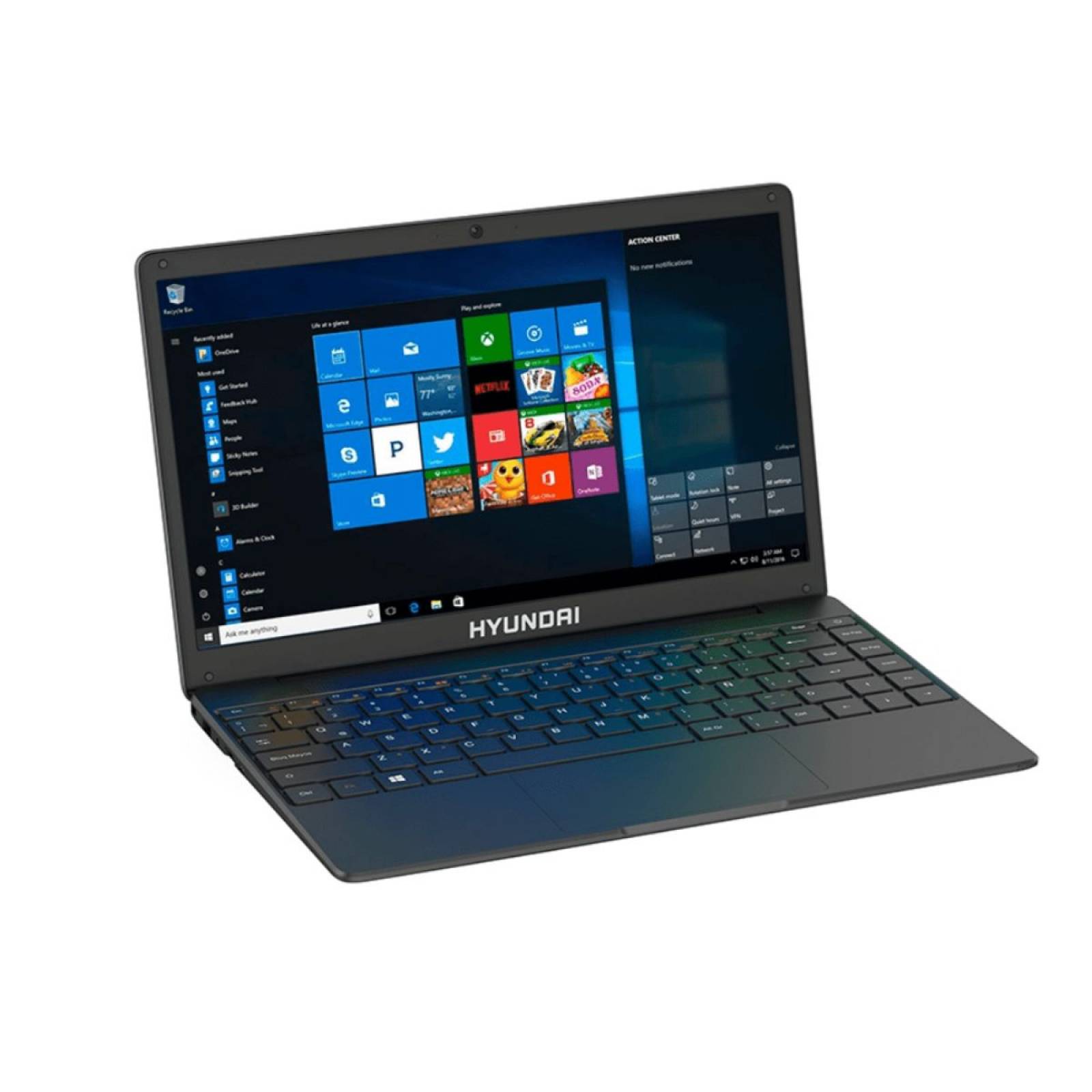 Laptop 14.1" Intel Core i5 5th gen 8gb Ram 256 gb Windows 10 Home marca Hyundai