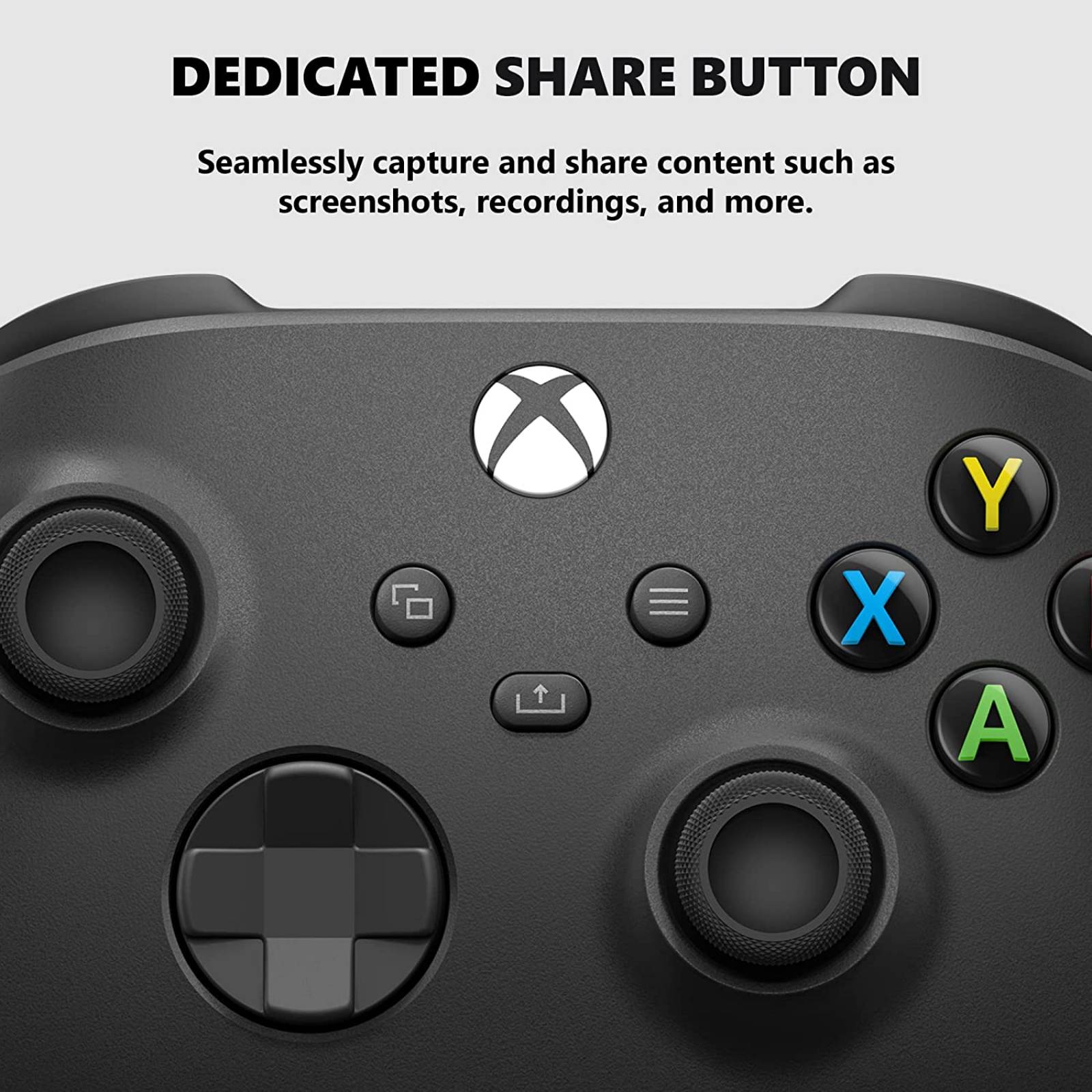 Control Inalámbrico para Xbox Carbón Black