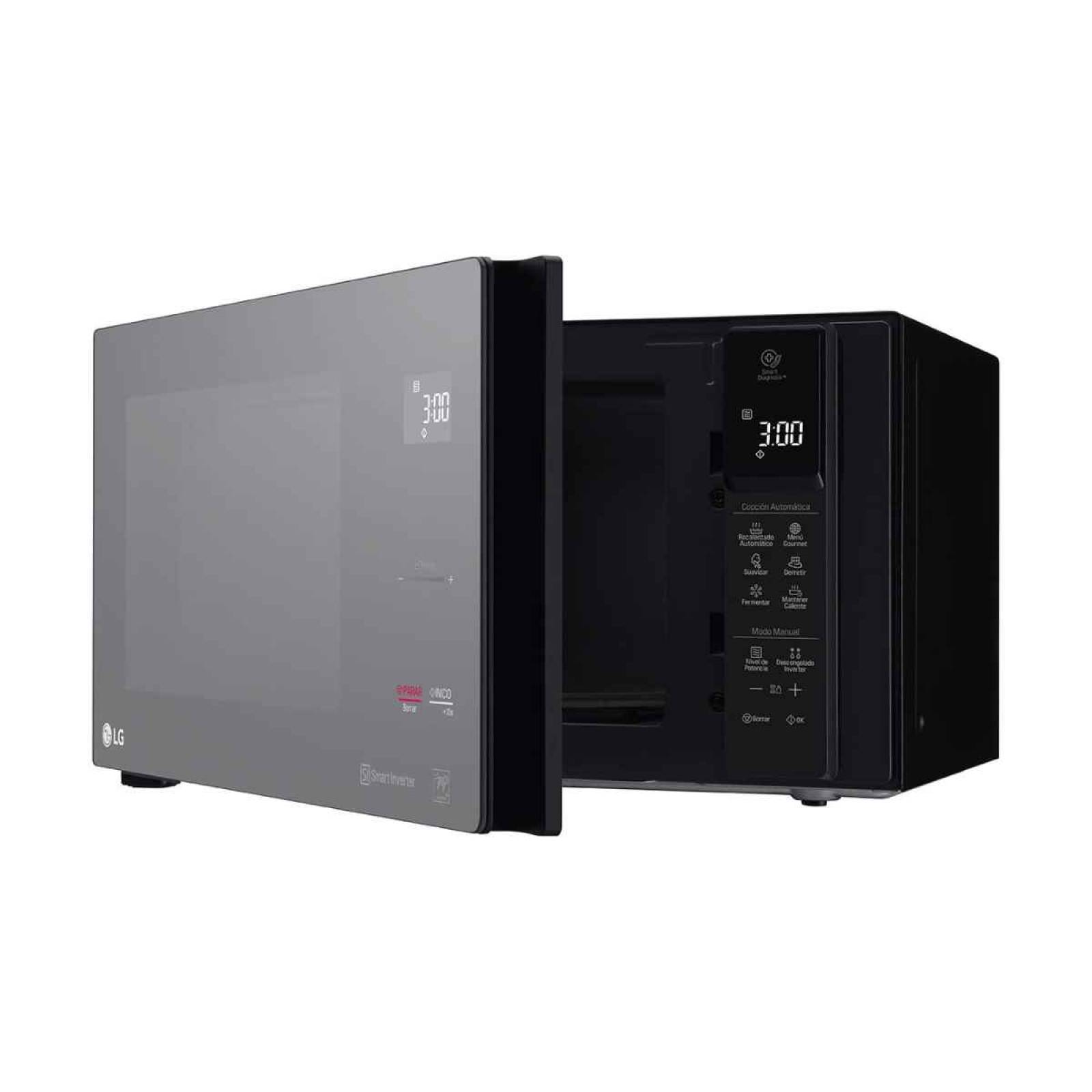 Horno Microondas 1200W 6 Progr NeoChef Negro MS1596DIR LG