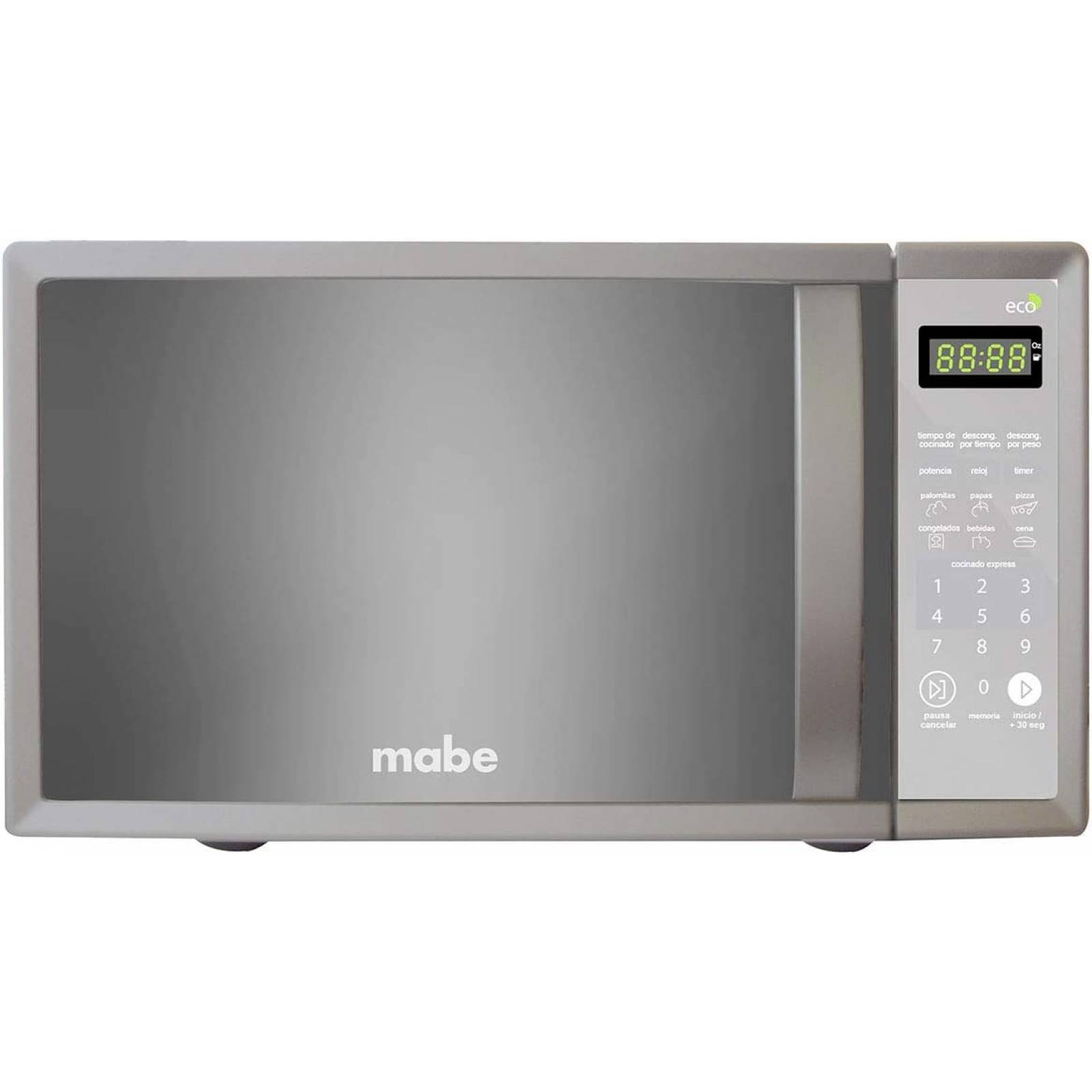 Horno Microondas Mabe 0.7 p3 120V Gris Función ECO HMM70SEJ