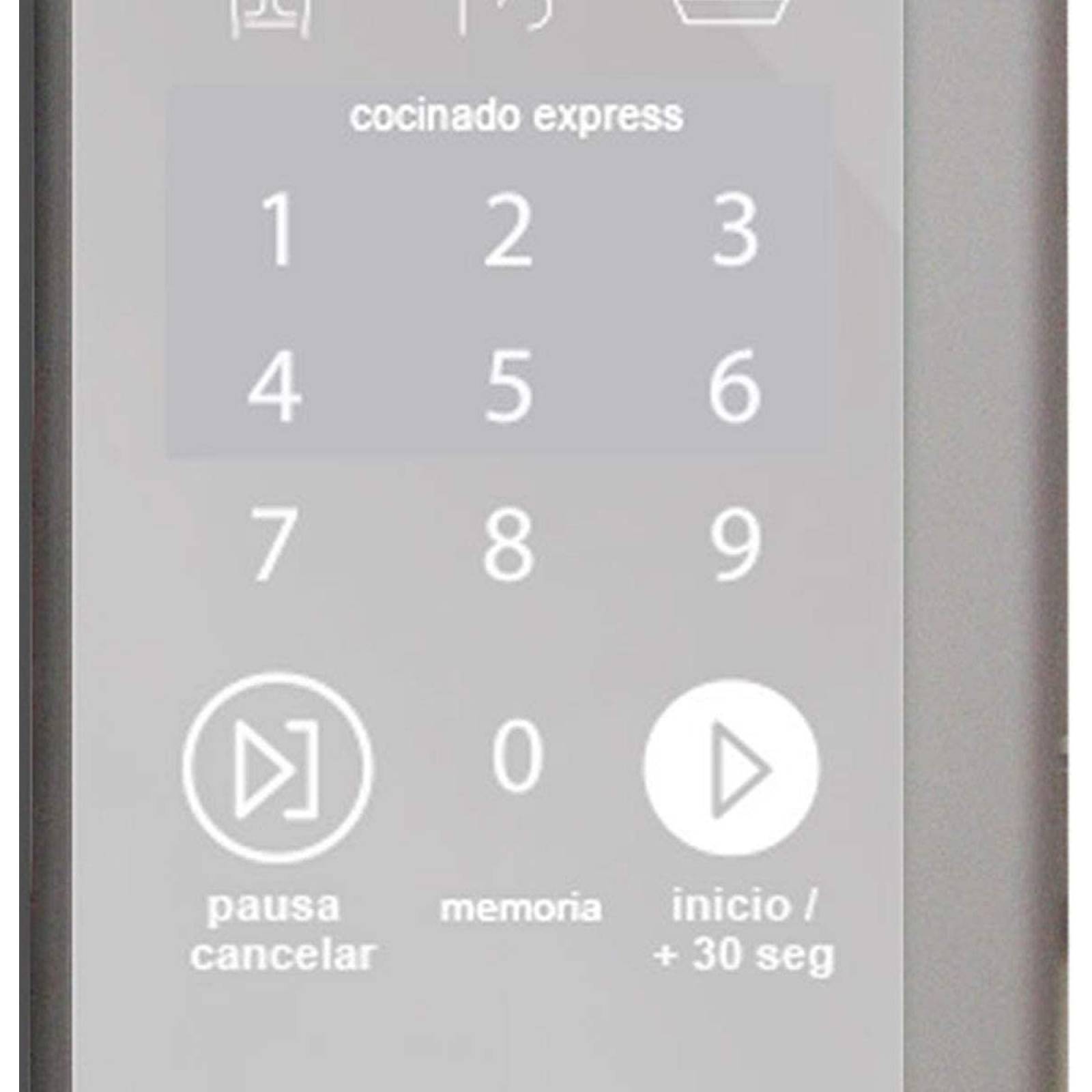 Horno Microondas Mabe 0.7 p3 120V Gris Función ECO HMM70SEJ