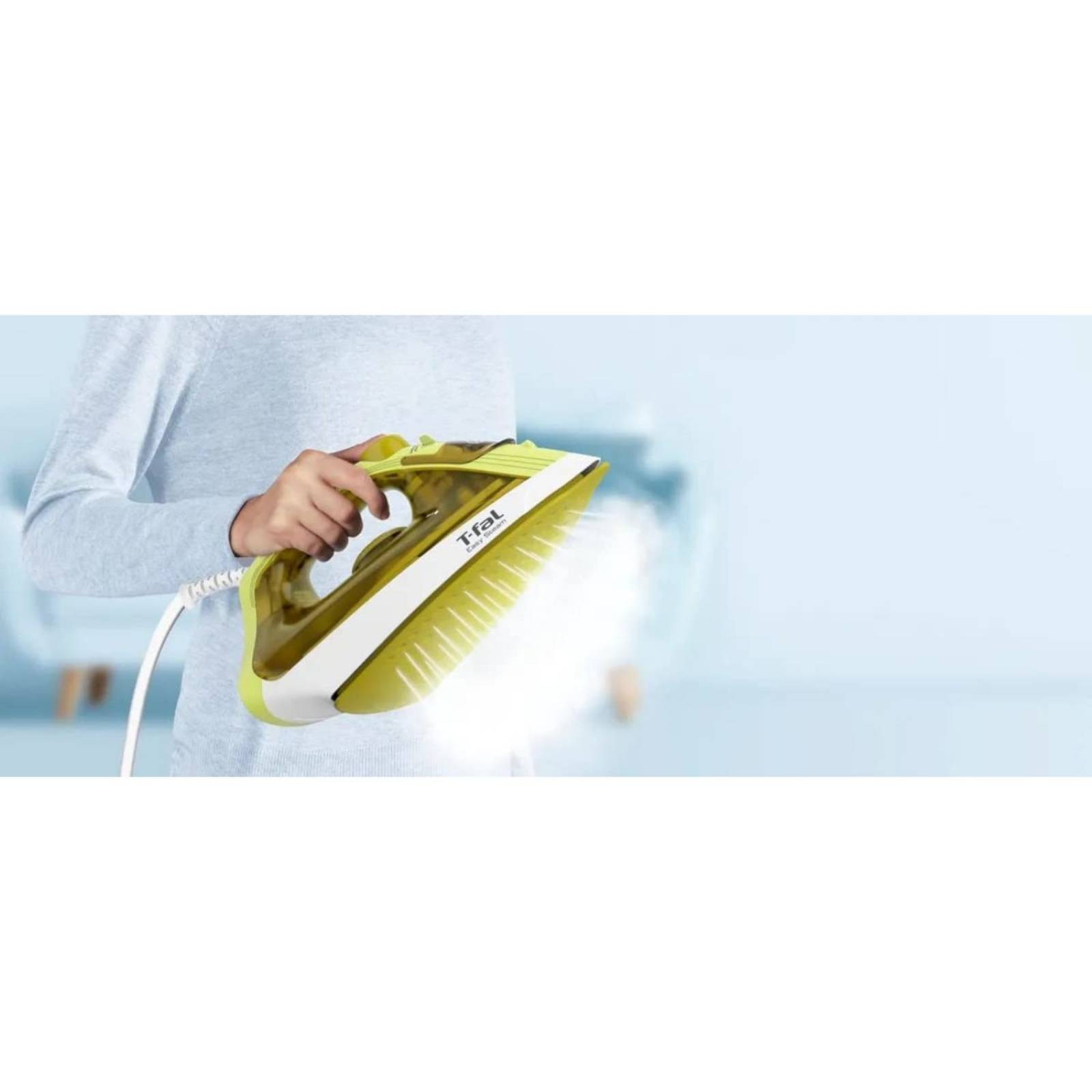 Plancha de Vapor Antiadherente Easy Steam Verde T-fal FV1952X0