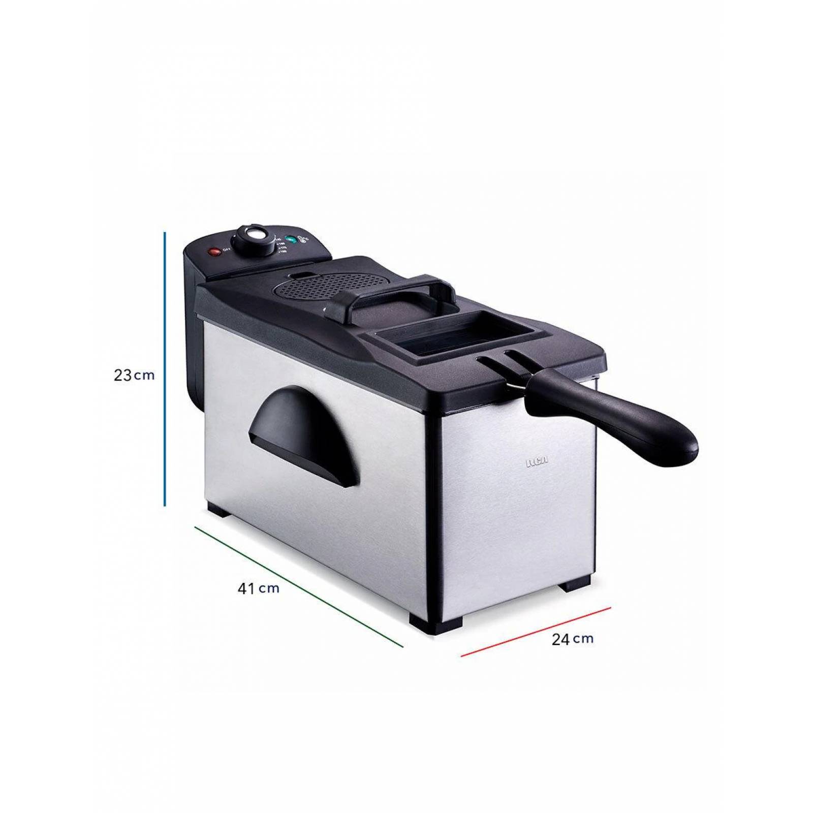 Freidora de Aceite 3 Litros RCA RC-DF303