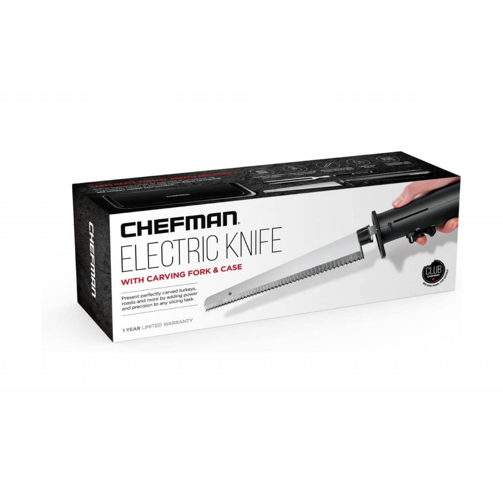 Cuchillo Eléctrico Chefman RJ52