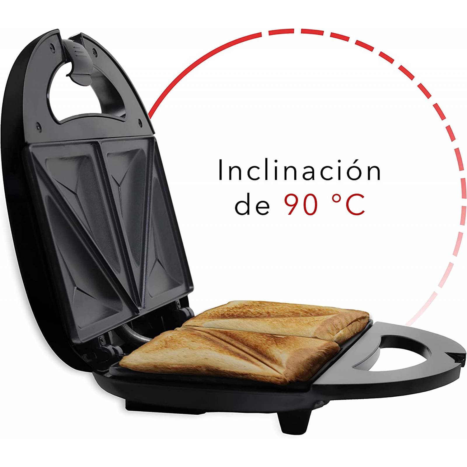 Sandwichera Eléctrica Antiadherente RCA RC-204