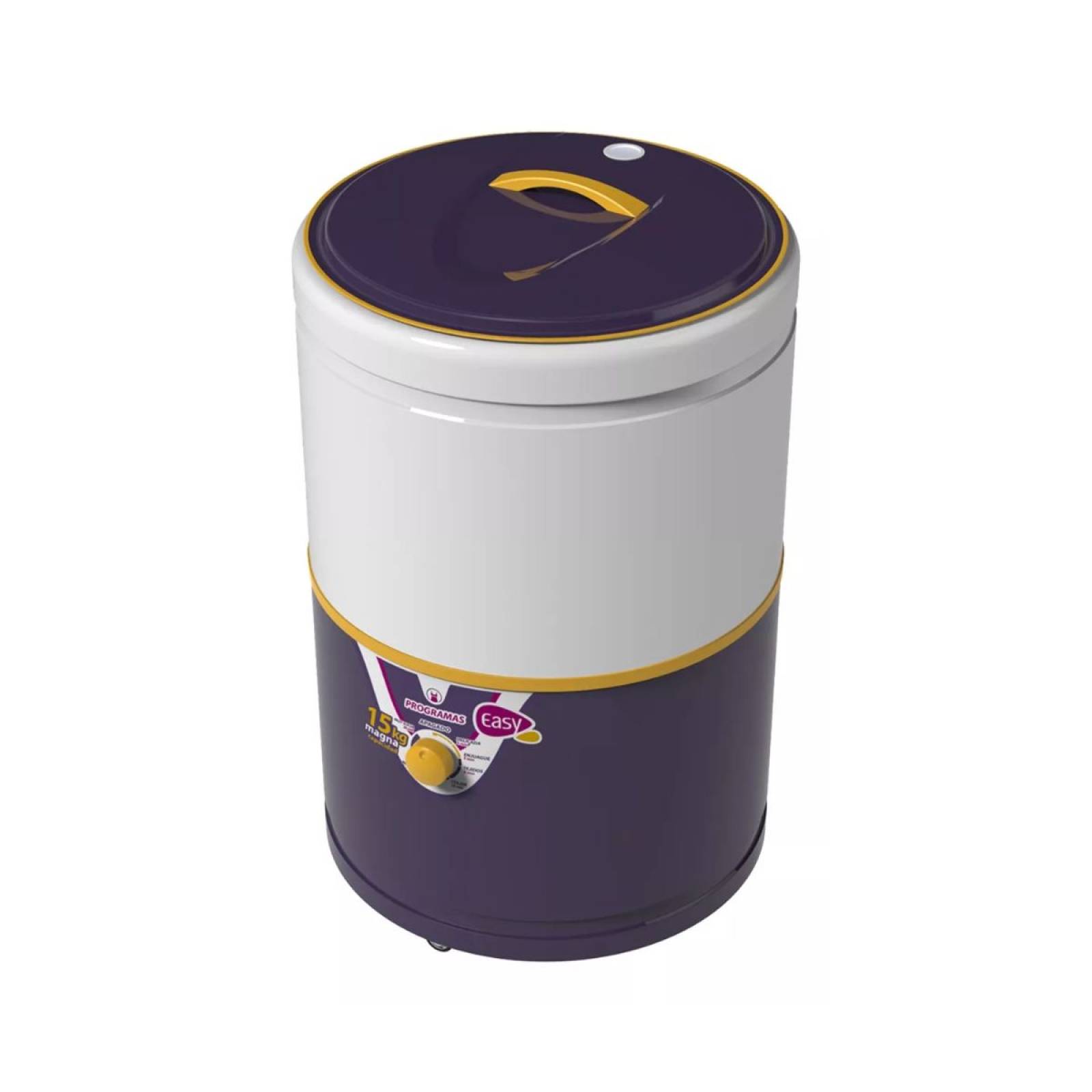Lavadora Manual Redonda 15 Kilos Easy LRE15M Morada
