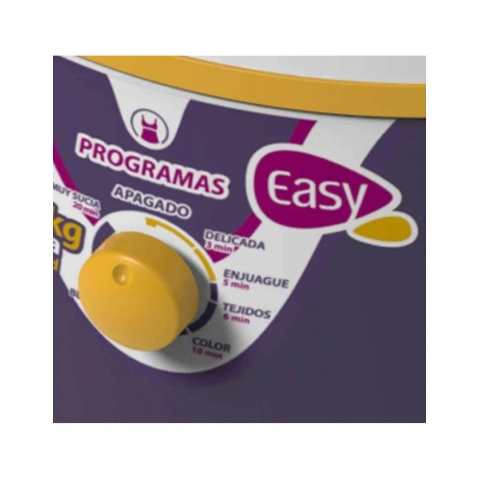 Lavadora Manual Redonda 15 Kilos Easy LRE15M Morada