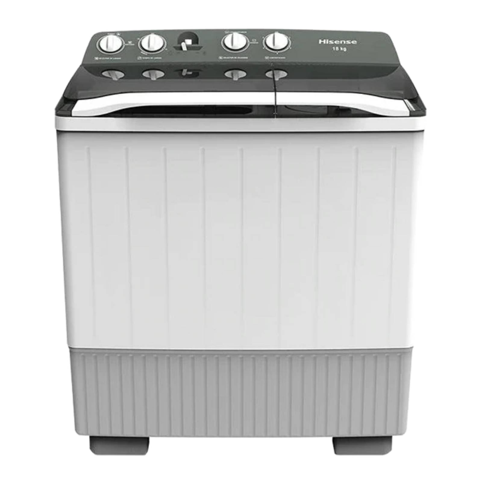 Lavadora Semiautomática Doble Tina 18 Kilos WSA1801P Hisense