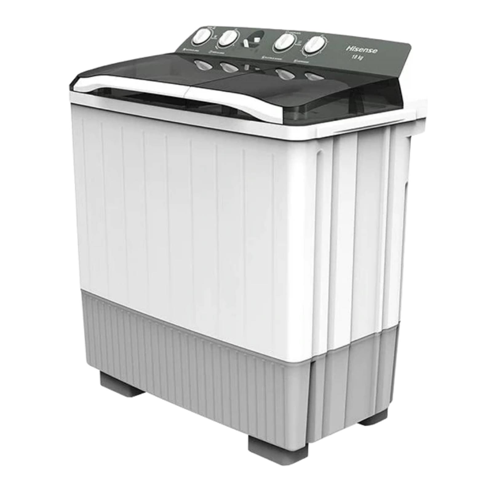 Lavadora Semiautomática Doble Tina 18 Kilos WSA1801P Hisense