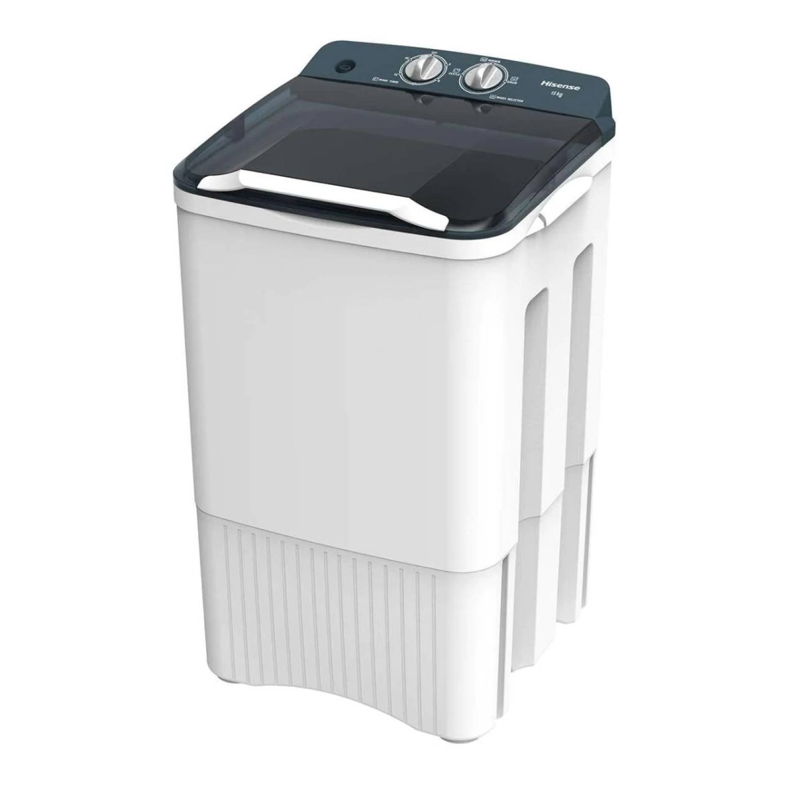 Lavadora Semiautomática 1 Tina Carga Superior 15 Kg Hisense