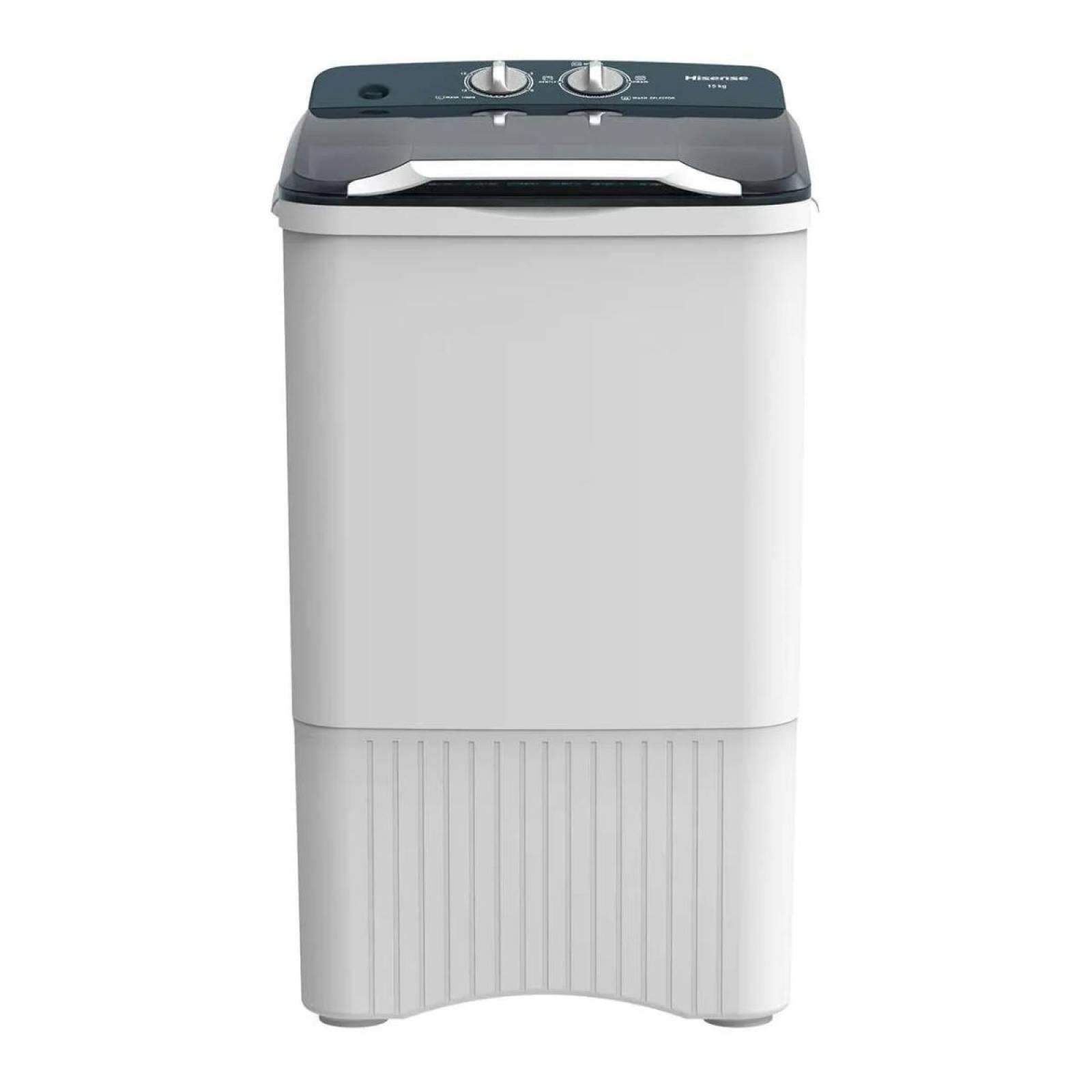 Lavadora Semiautomática 1 Tina Carga Superior 15 Kg Hisense