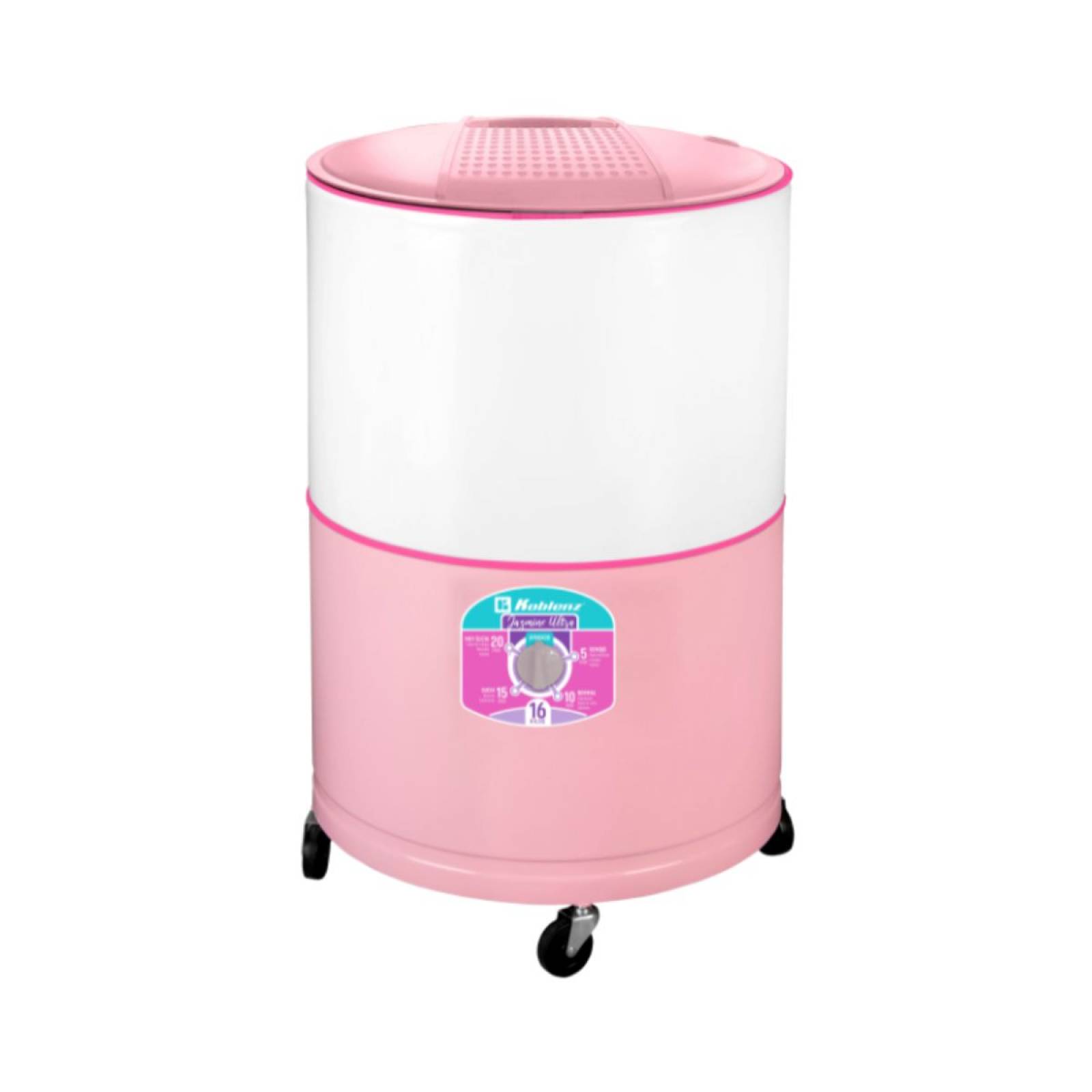Lrk-16r Lavadora Redonda Koblenz 16 kilos rosa