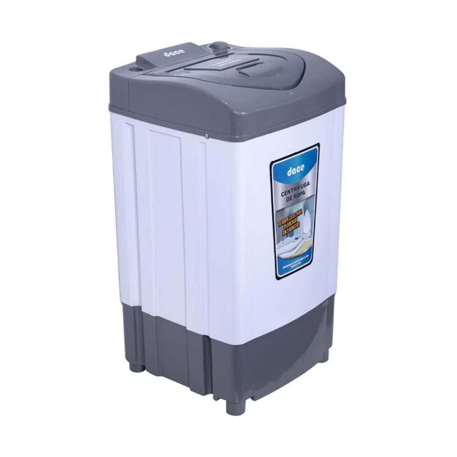 Centrifugadora Secadora 8 kg Blanca sd-37 Dace