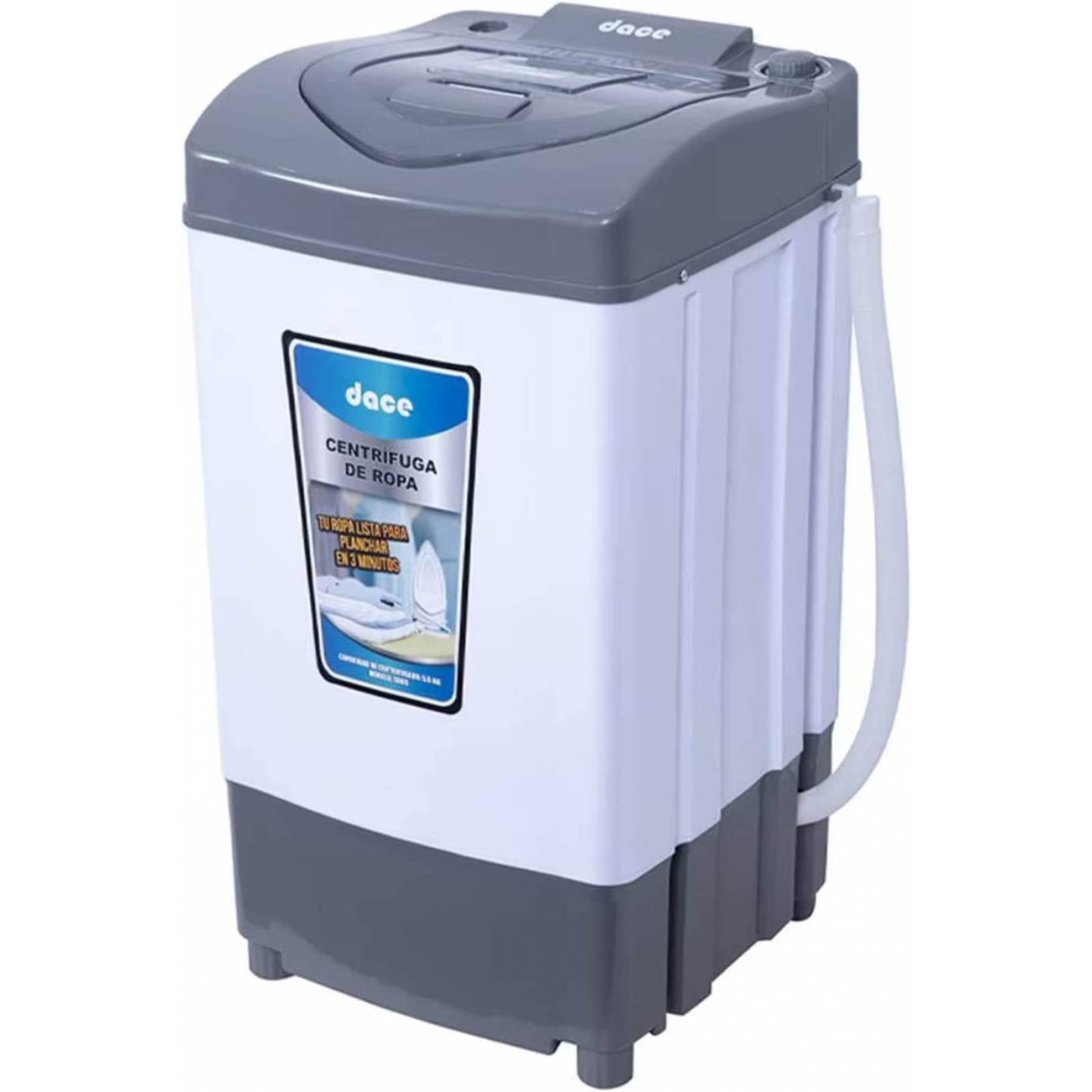 Centrifugadora Secadora 8 kg Blanca sd-37 Dace