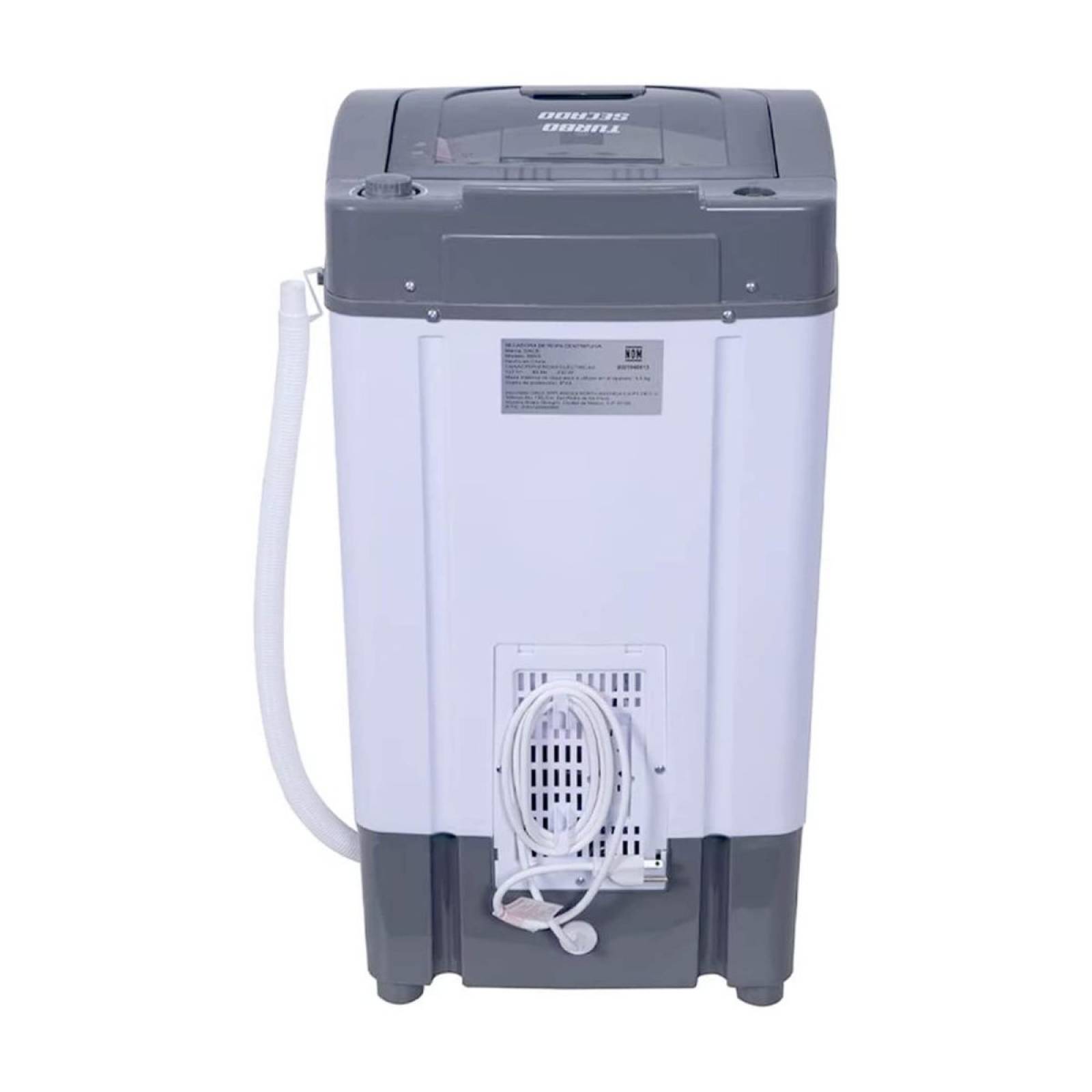 Centrifugadora Secadora 8 kg Blanca sd-37 Dace