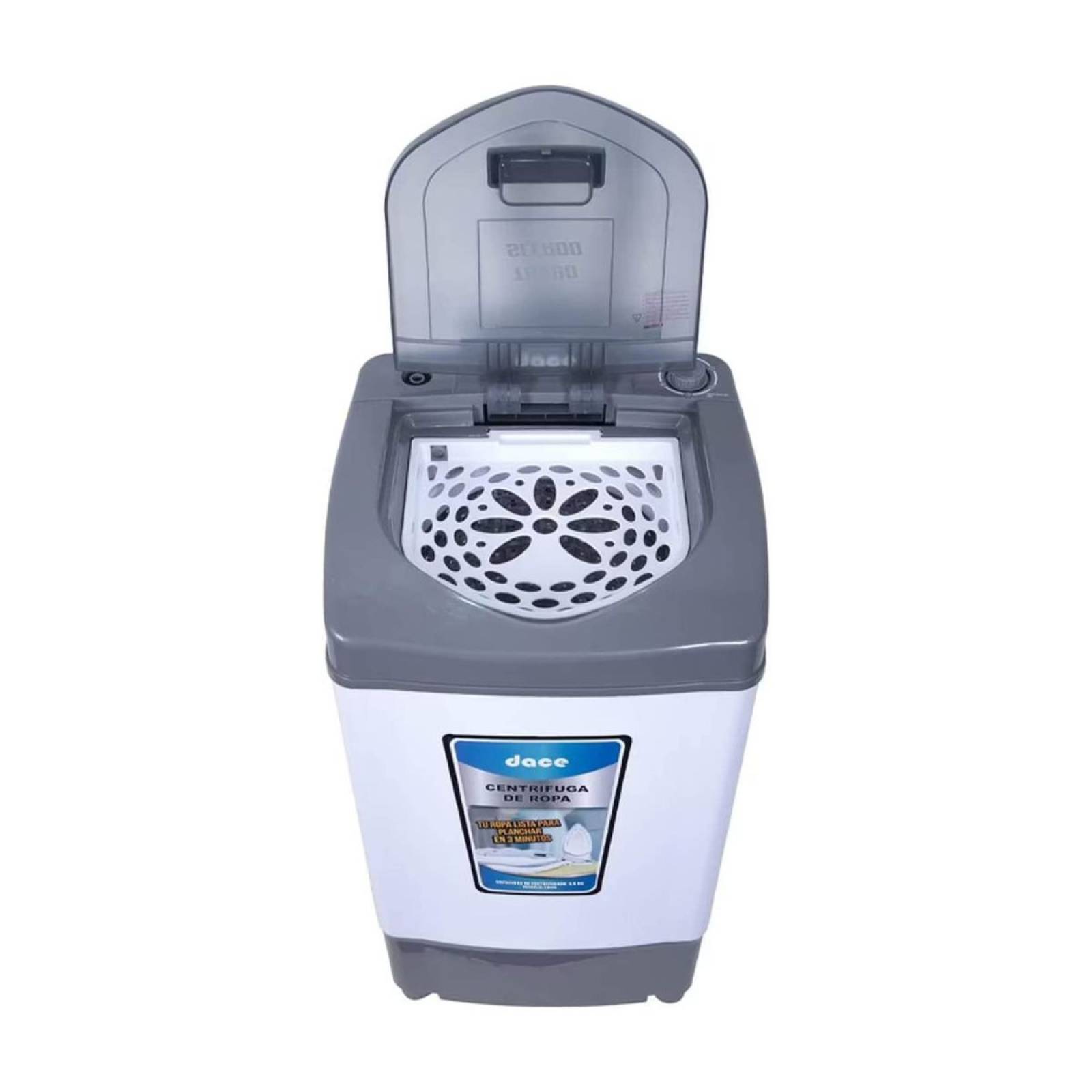 Centrifugadora Secadora 8 kg Blanca sd-37 Dace