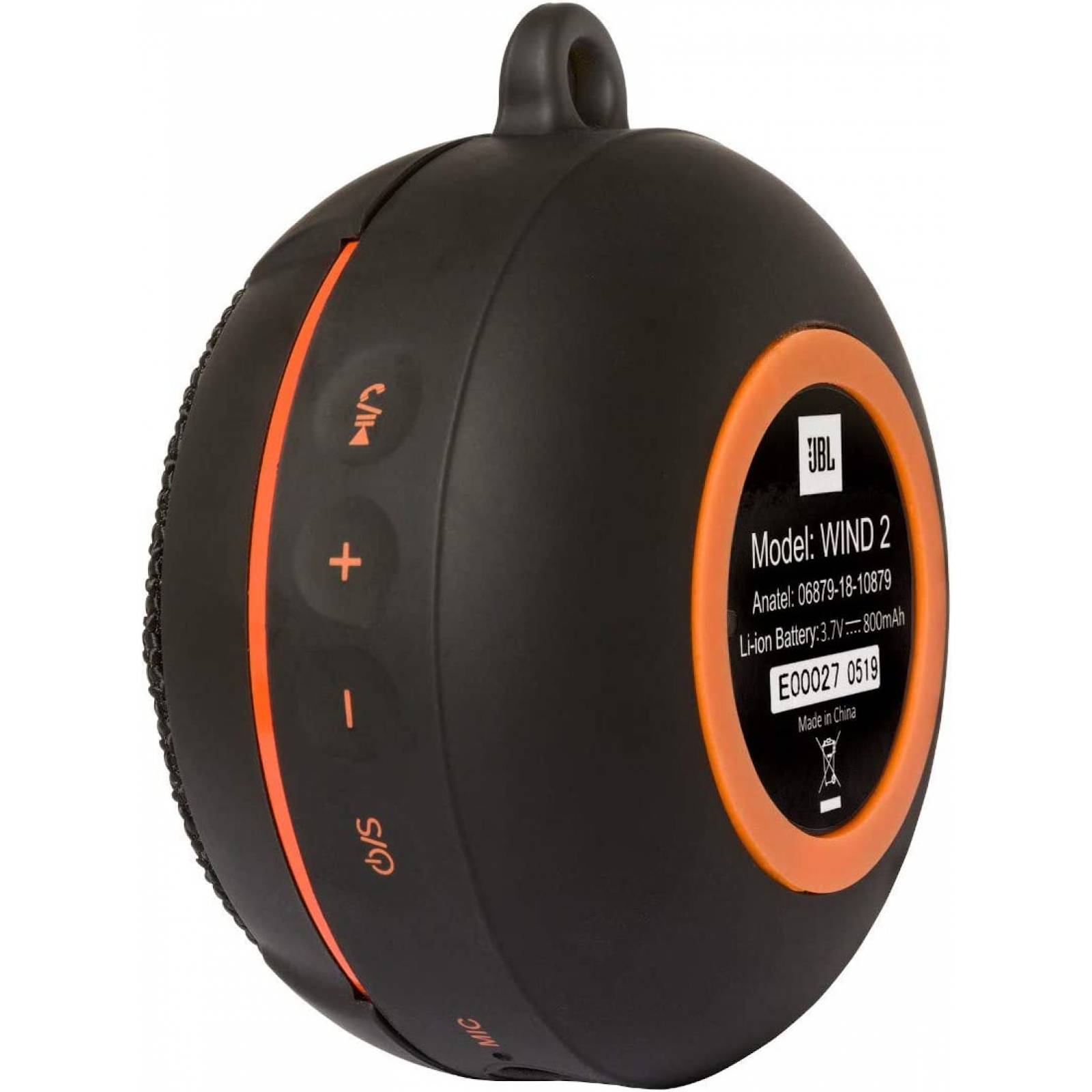 Bocina Portátil JBL Resistente al agua IPX7 Resistente al Agua WIND-2