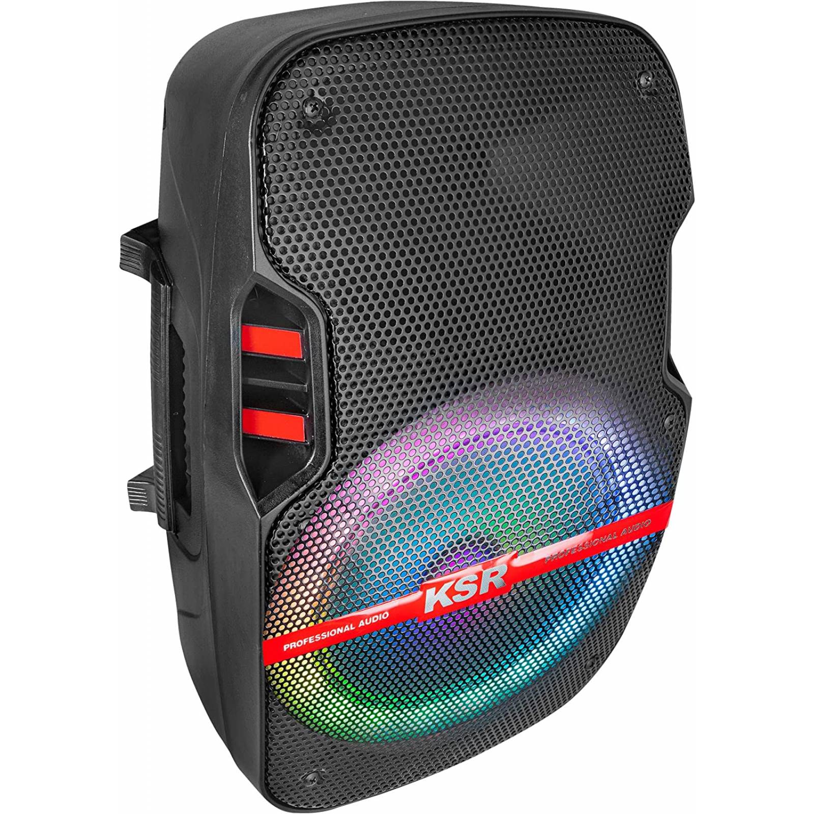 Bocina KSR Bluetooth Luces LED Link USB 8 PuLG Kaiser