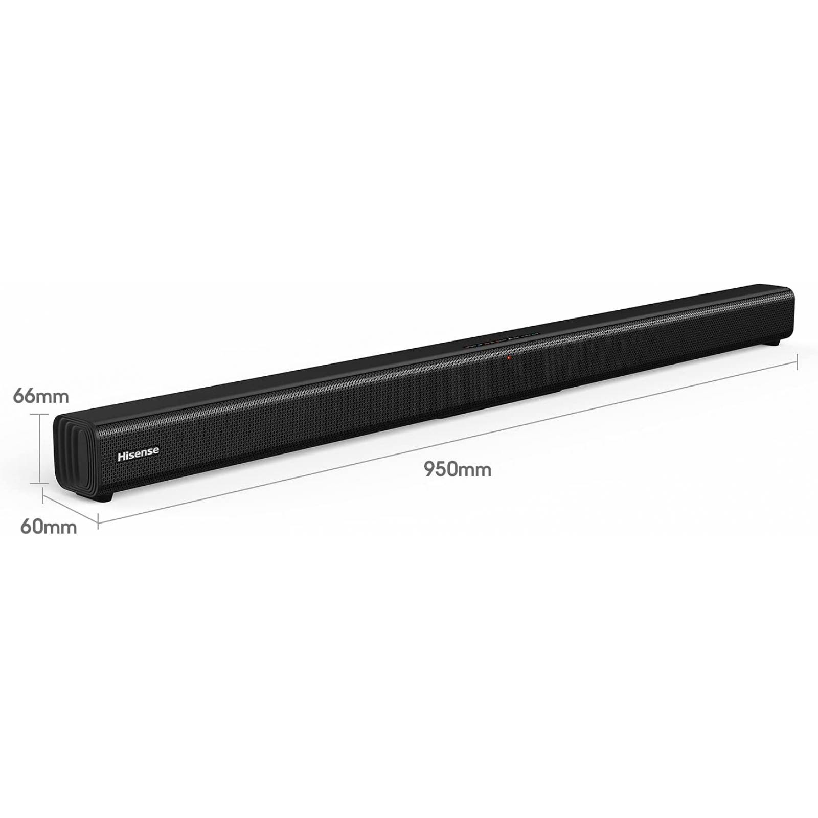 Barra De Sonido 2.0 Canales Bluetooth HS-205 Hisense
