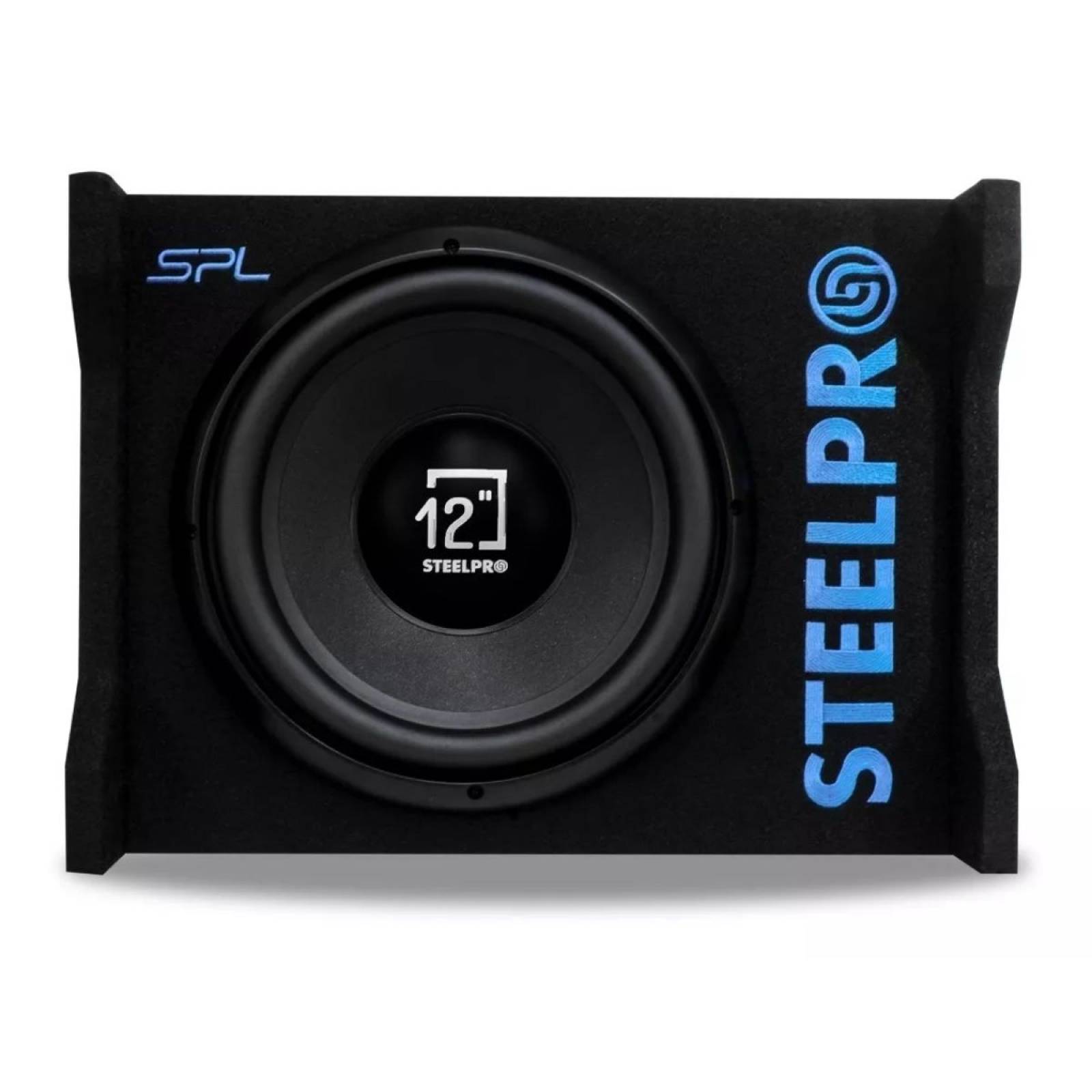 Subwoofer 12' Amplificado 1200 W Spl Alta Presión Steelpro