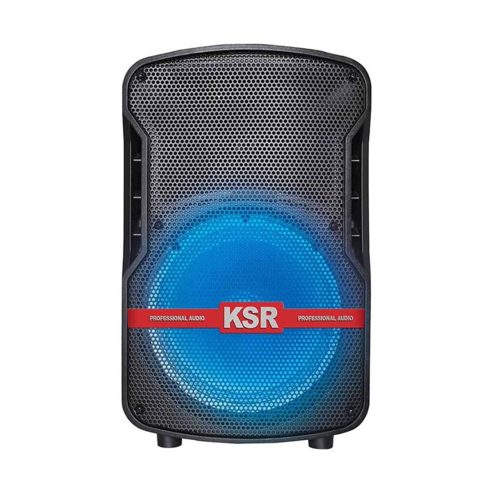 Bafle Profesional Recargable 8 Pulgadas KSR MSA-7908RED