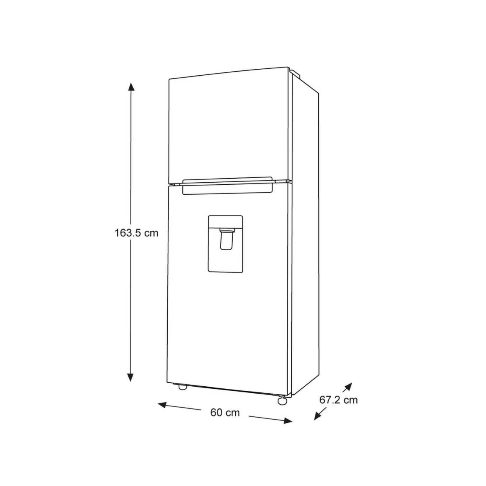 Refrigerador Samsung 11 p3 Despachador Agua RT29A5710SL Gris