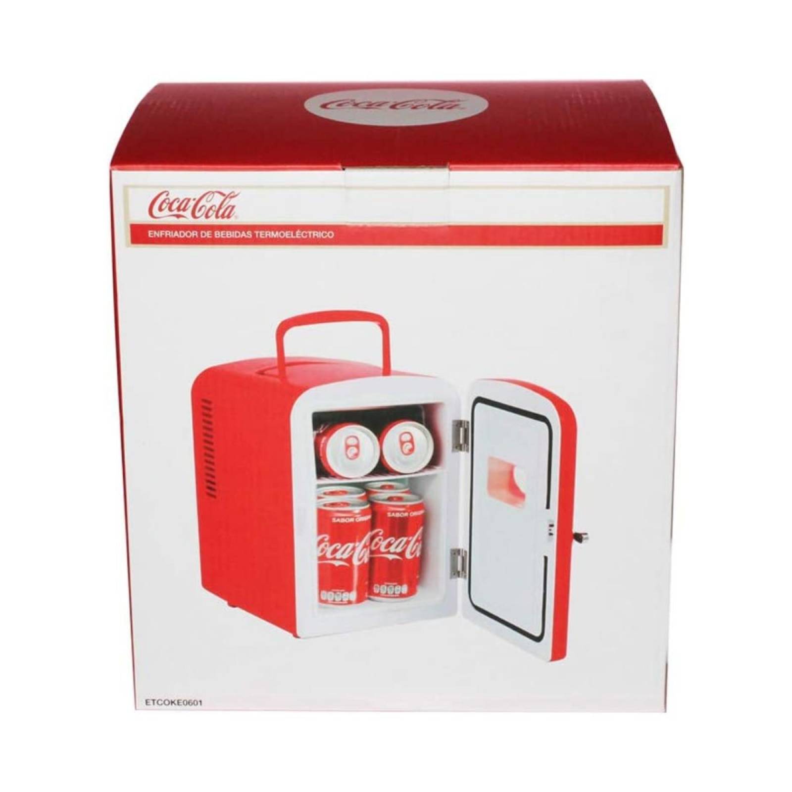 Mini Enfriador Coca Cola Retro 6 Latas ETCOKER01 Dace
