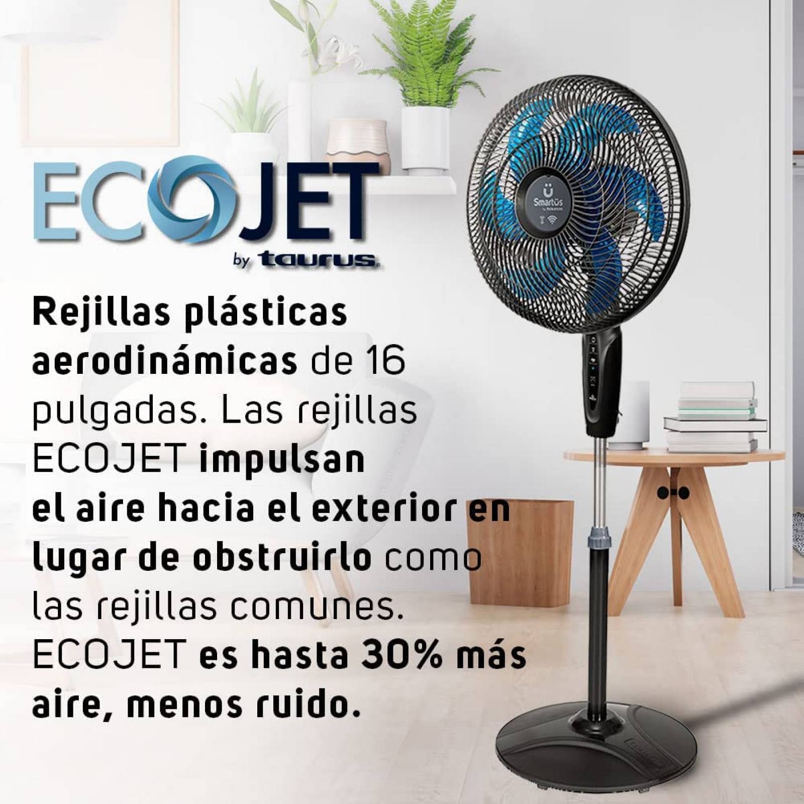 Ventilador pedestal control smartphone WiFi MAGNUS Taurus