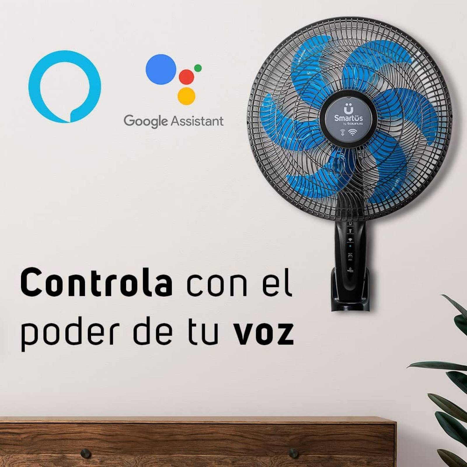 Ventilador pedestal control smartphone WiFi MAGNUS Taurus