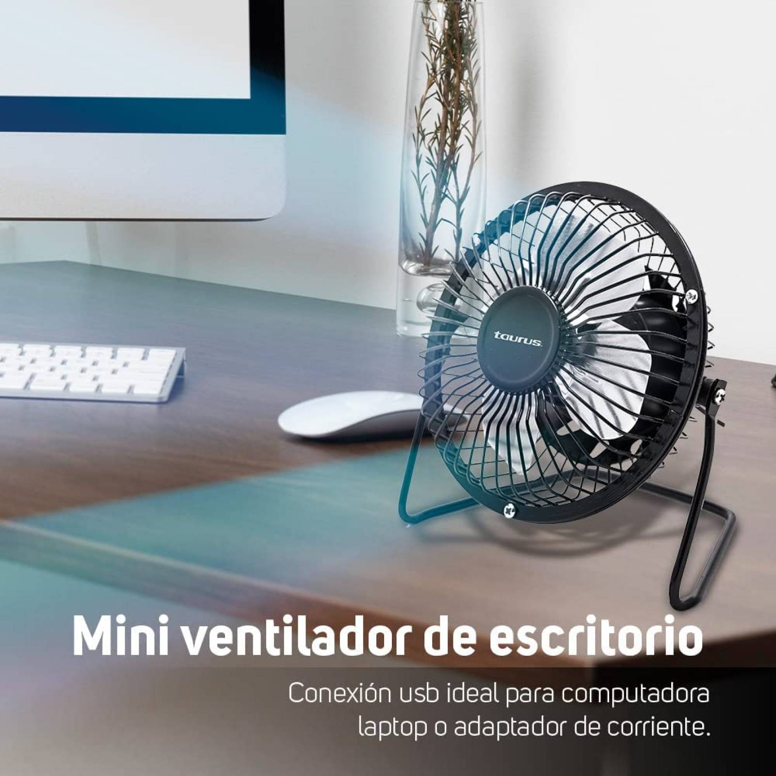 OEM Ventilador Usb Portátil 20cm Escritorio Mesa Pc Notebook