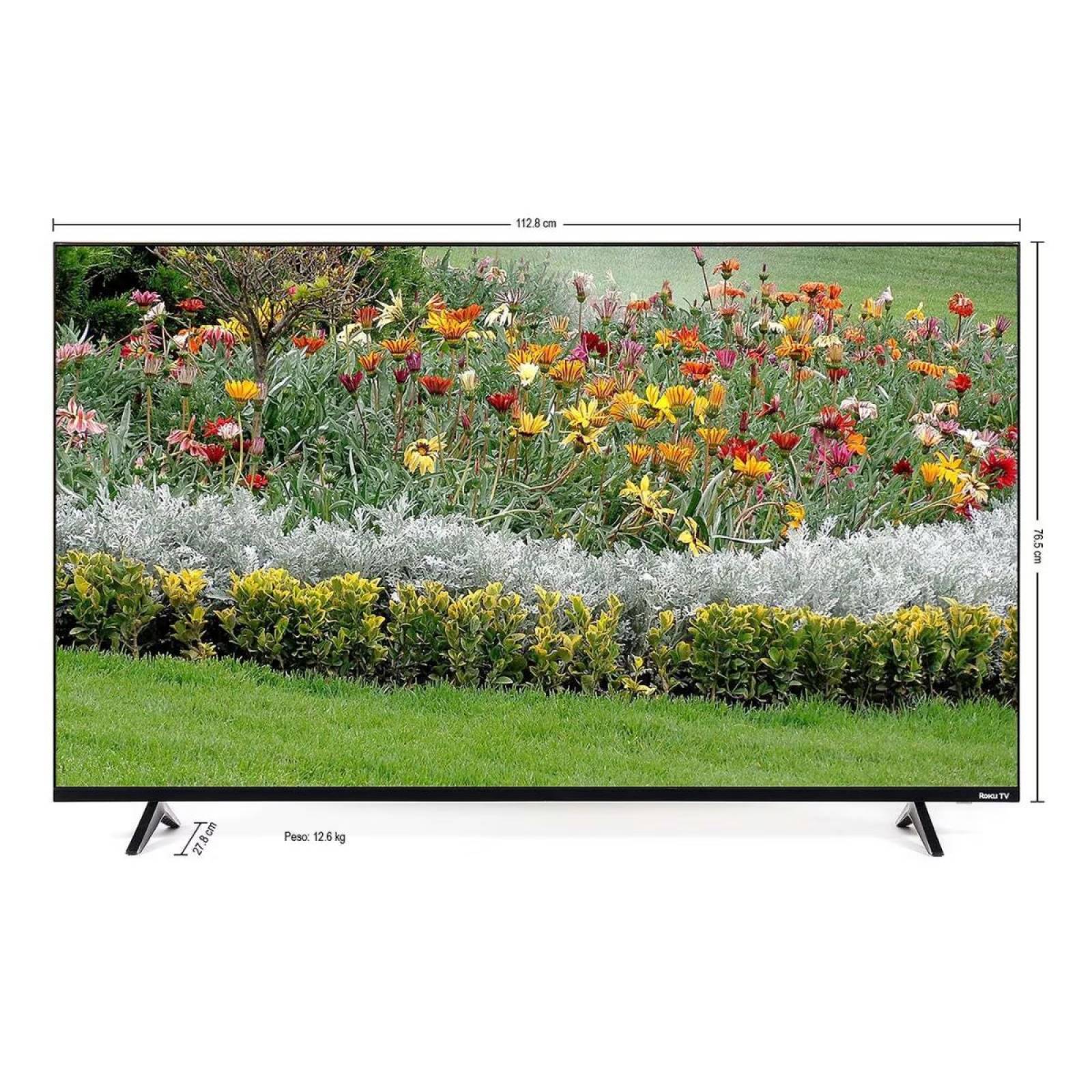 Pantalla 55 Pulgadas Daewoo led Roku tv 4k ultra hd daw55urf