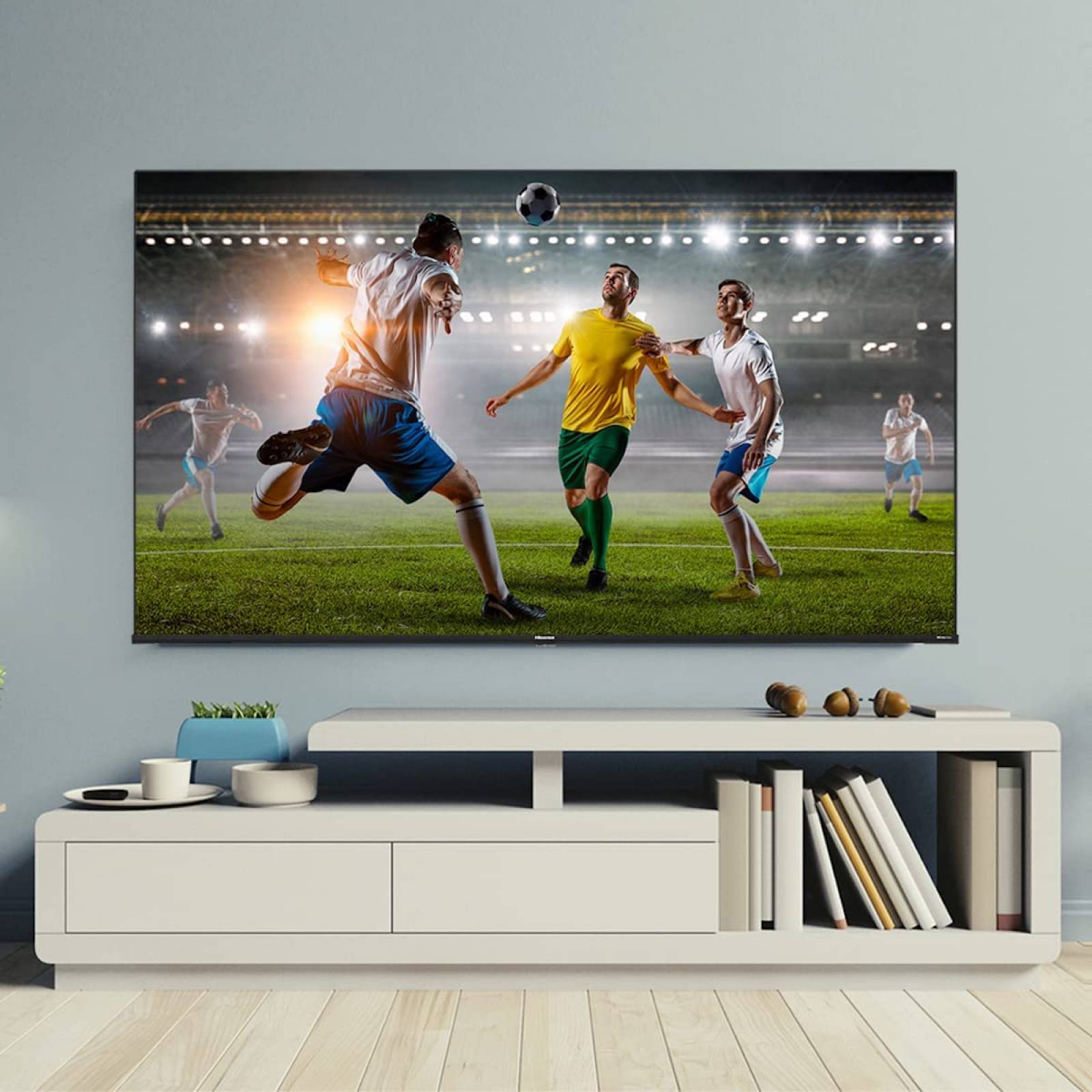 Pantalla smart TV portátil Hisense 50A65HV LED Vidaa 4K 50