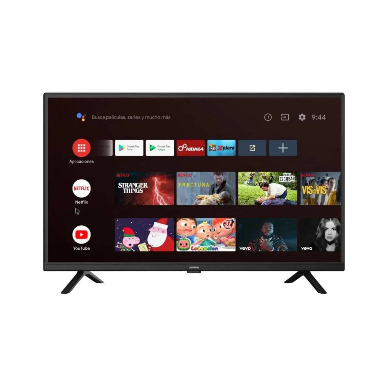 Pantalla Hyundai 32 pulgadas Led HD Android TV HYLED3251AIM