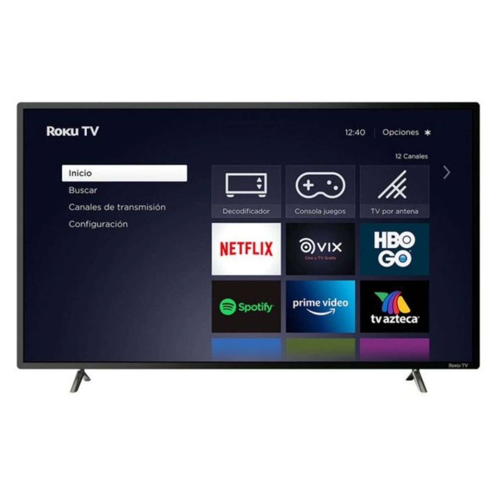 Pantalla 40 Pulgadas Led Roku TV Full HD jvc si40fr