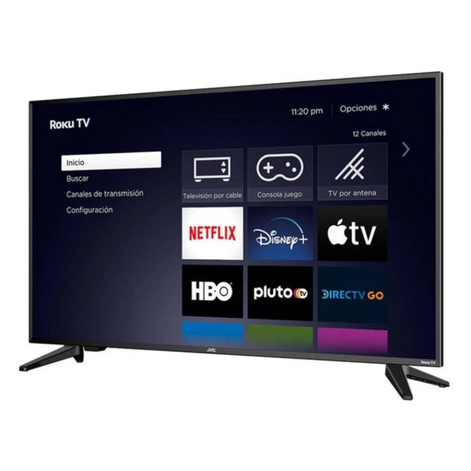 Pantalla 40 Pulgadas Led Roku TV Full HD jvc si40fr