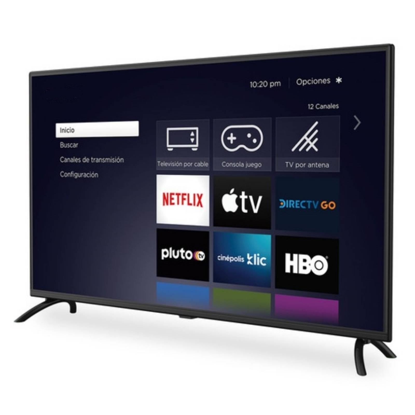 Pantalla TV 42 Pulgadas Roku TV LED HD SI42FR HDMI JVC