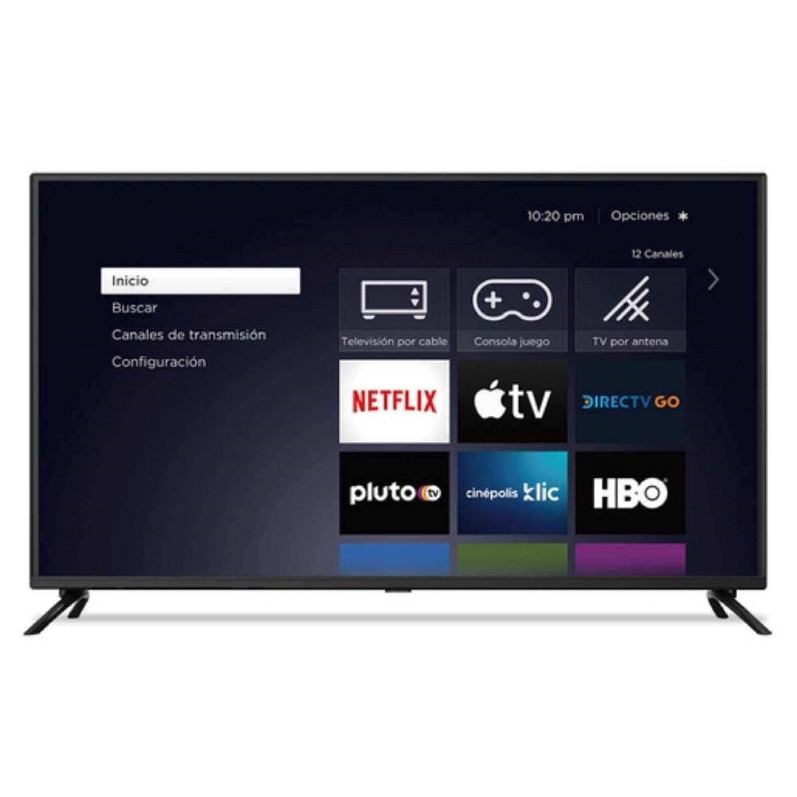 Pantalla TV 42 Pulgadas Roku TV LED HD SI42FR HDMI JVC