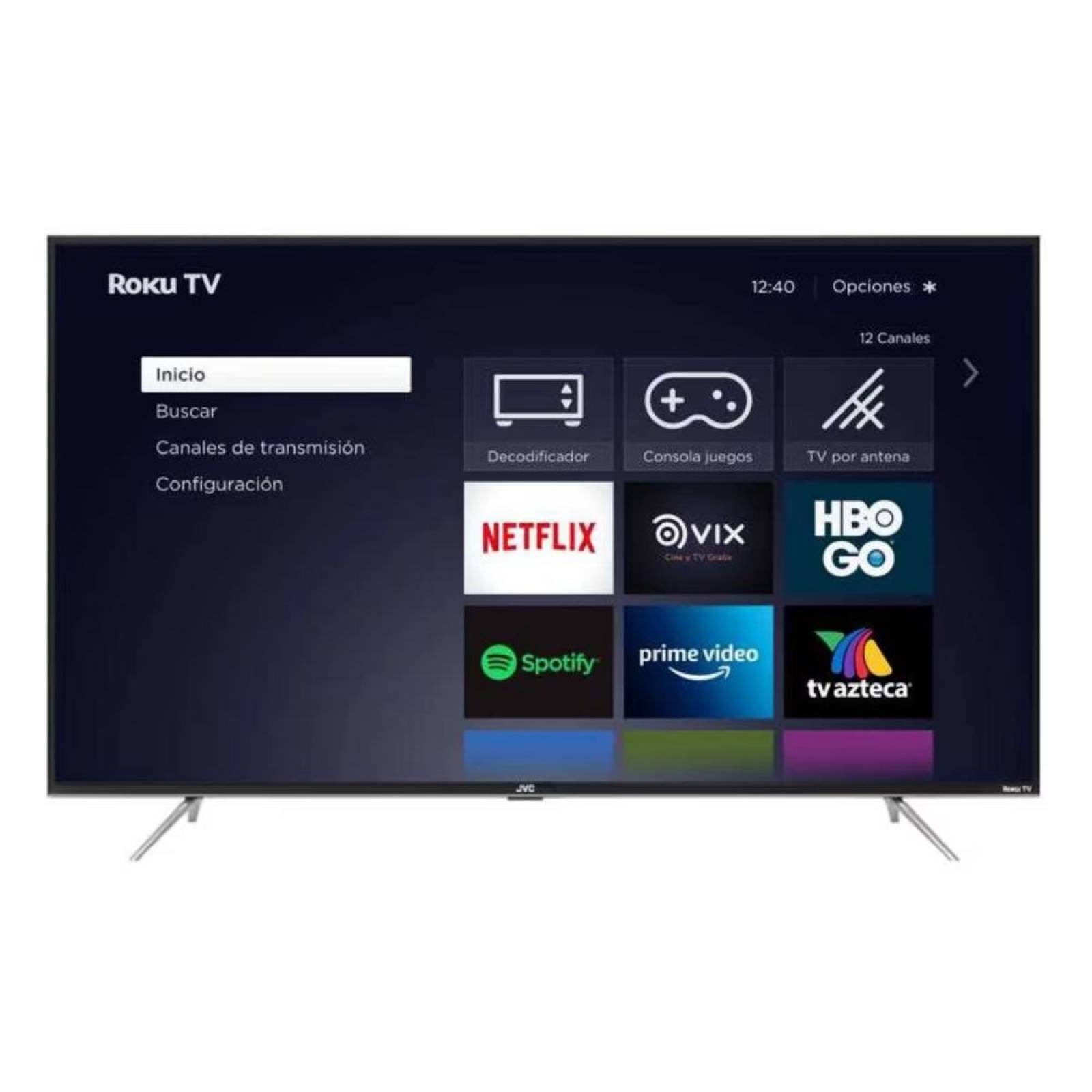 Pantalla TV 50 Pulgadas Roku TV LED HD SI50UR HDMI JVC