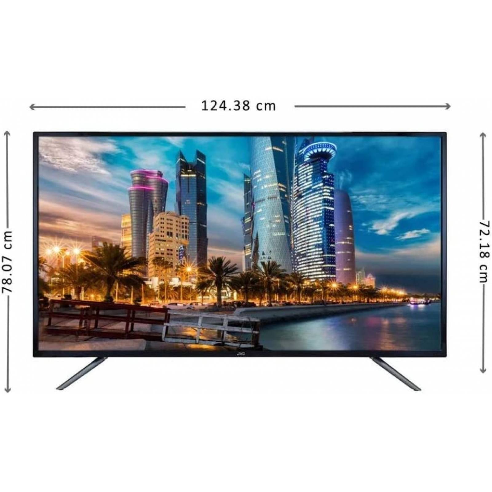 Smart TV 55 Pulgadas 4K UHD Roku TV HDMI/USB JVC SI55URF