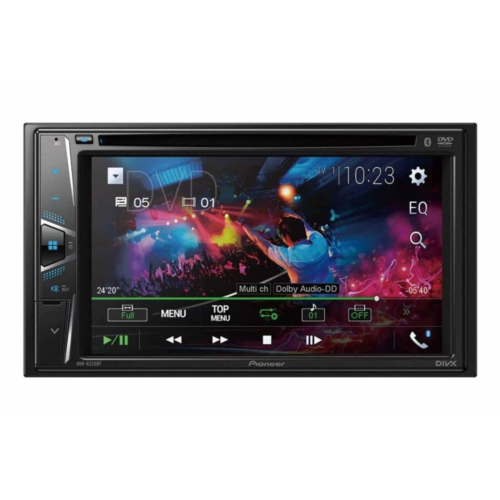 Auto Estéreo Bluetooth Pantalla 6.2 Pulgadas Táctil Usb Pioneer