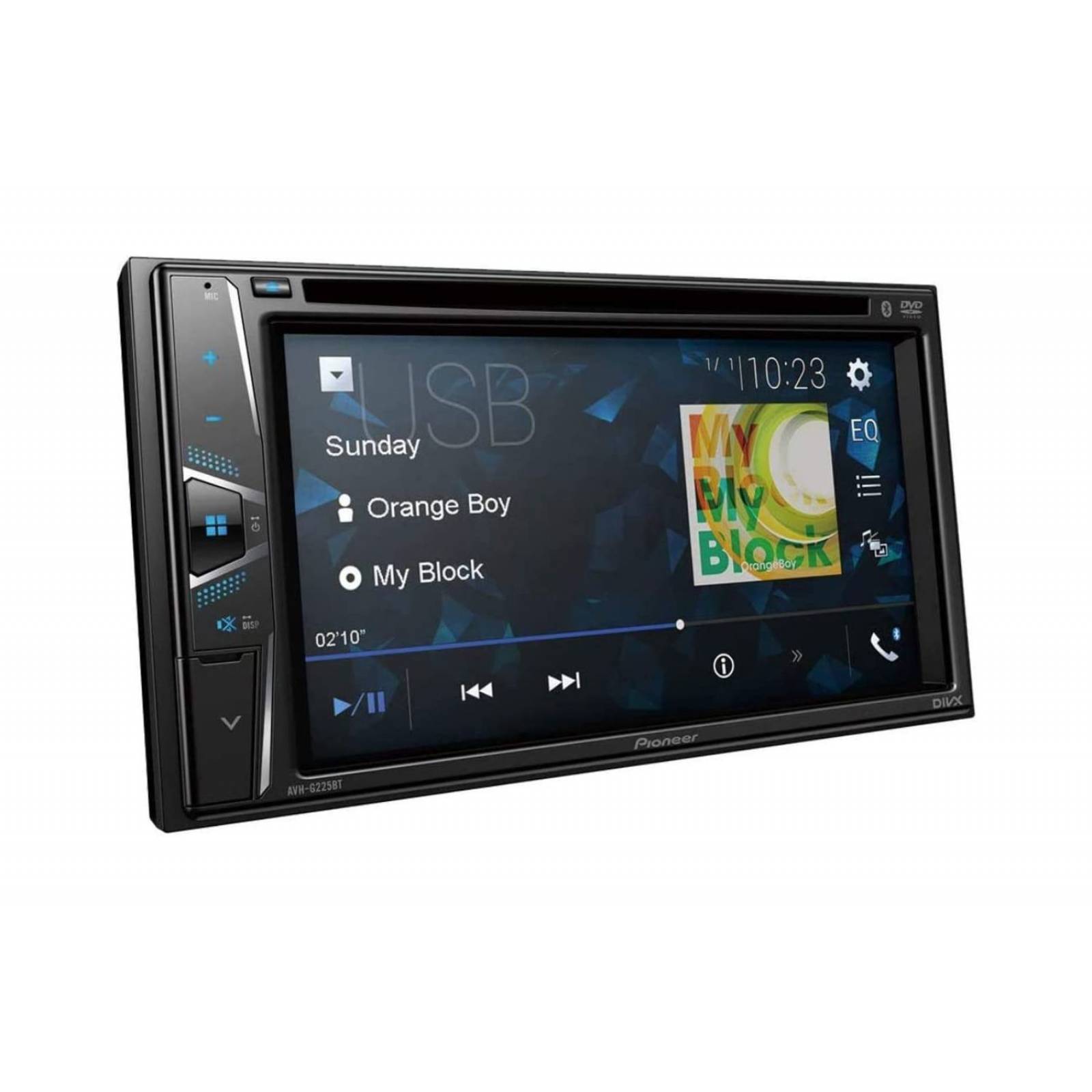 Auto Estéreo Bluetooth Pantalla 6.2 Pulgadas Táctil Usb Pioneer