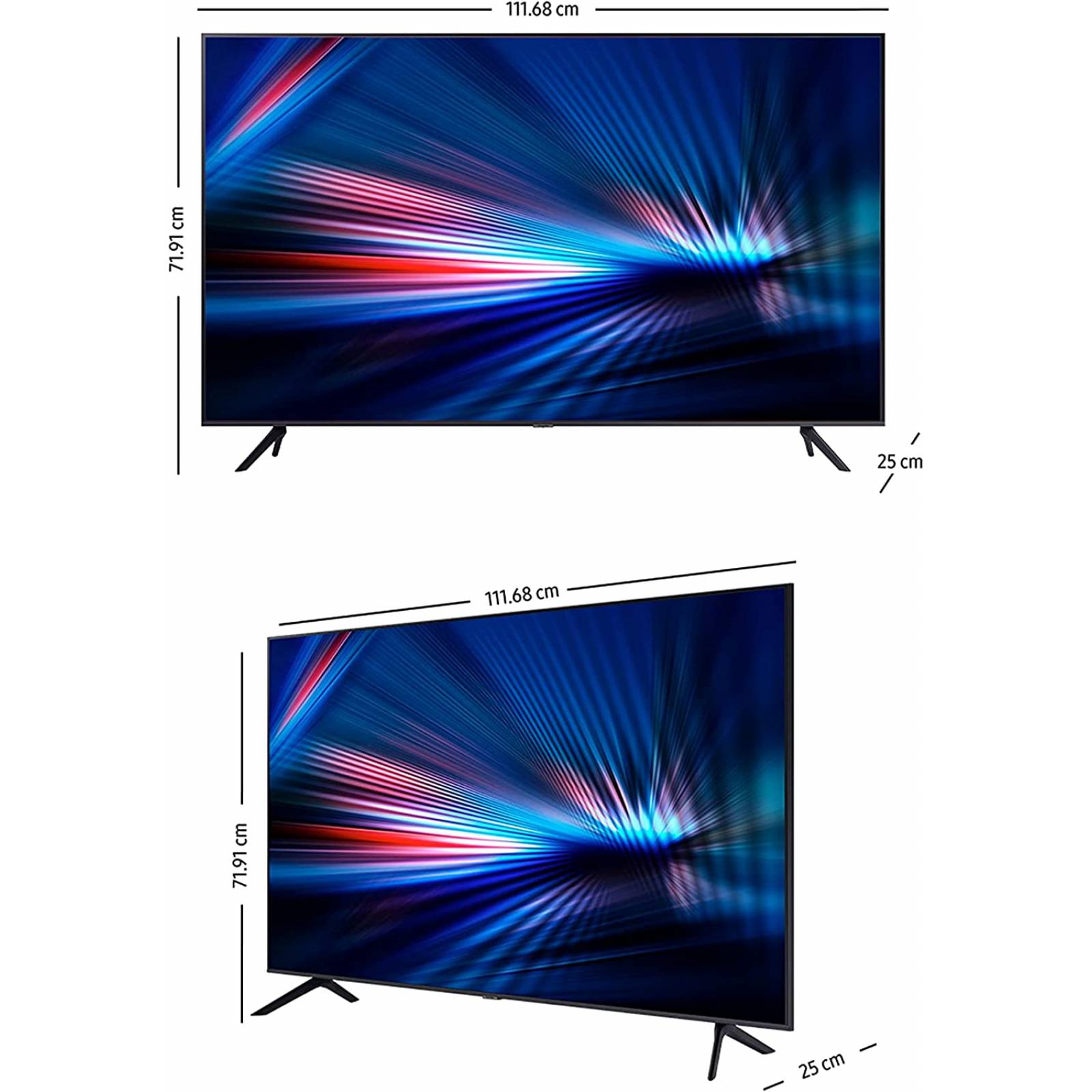 Pantalla 50 Pulgadas Samsung LED Smart TV 4K Ultra HD UN-50AU7000